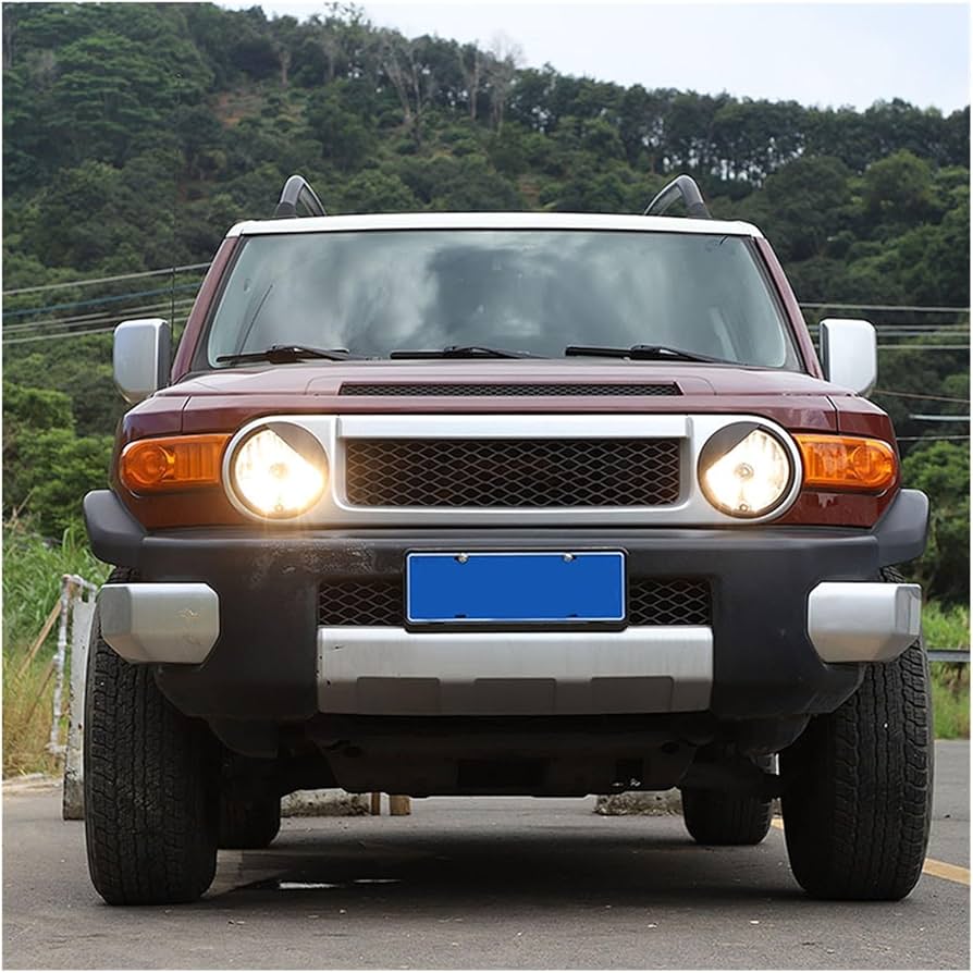 FJクルーザー フロントグリル 怒り目 アイライン トヨタ FJクルーザー