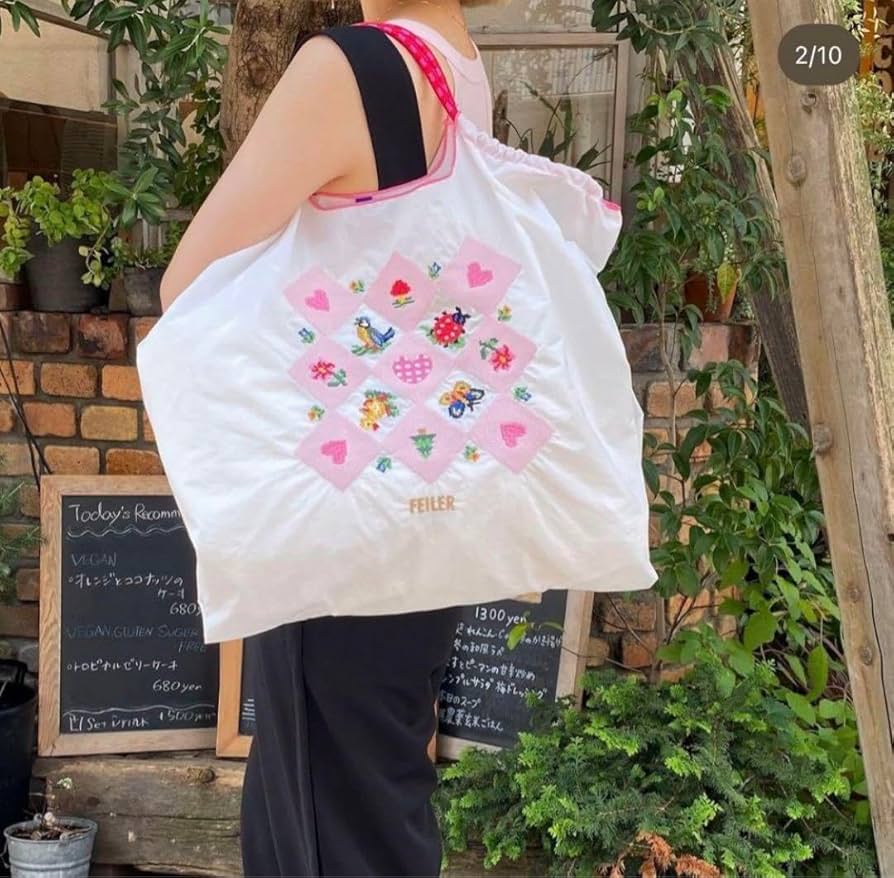 Amazon.co.jp: ボールアンドチェーン フェイラー トートバッグ 白 L