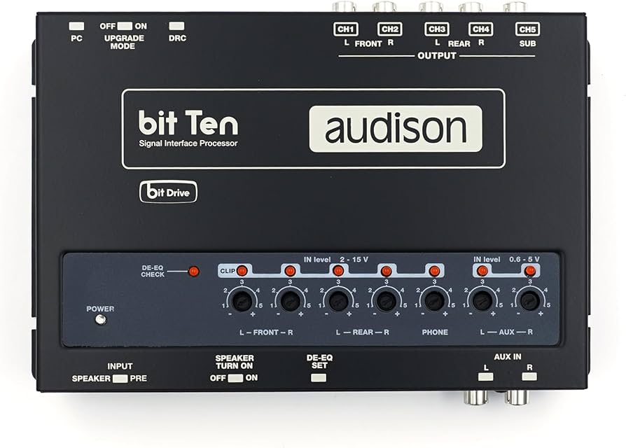 Amazon.com : Audison bit Ten Signal Interface Processor with 4