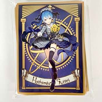 Amazon.co.jp: ホロライブ 星街すいせい ミュシャ風 カードスリーブ