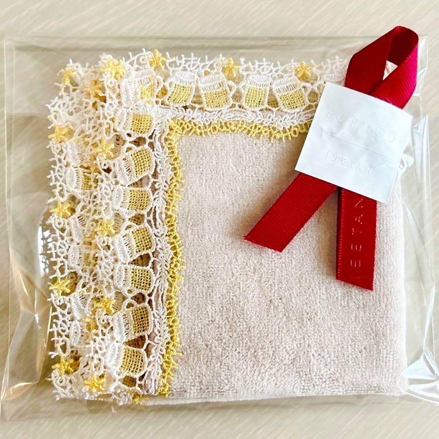 Amazon.co.jp: 近沢レース ビール ベージュ ハンカチ : ファッション