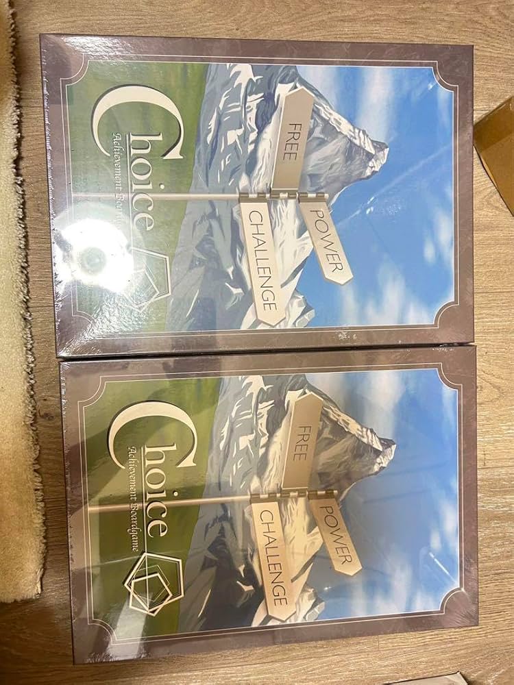 Amazon.co.jp: アチーブメントボードゲーム“Choice” 2個 : おもちゃ