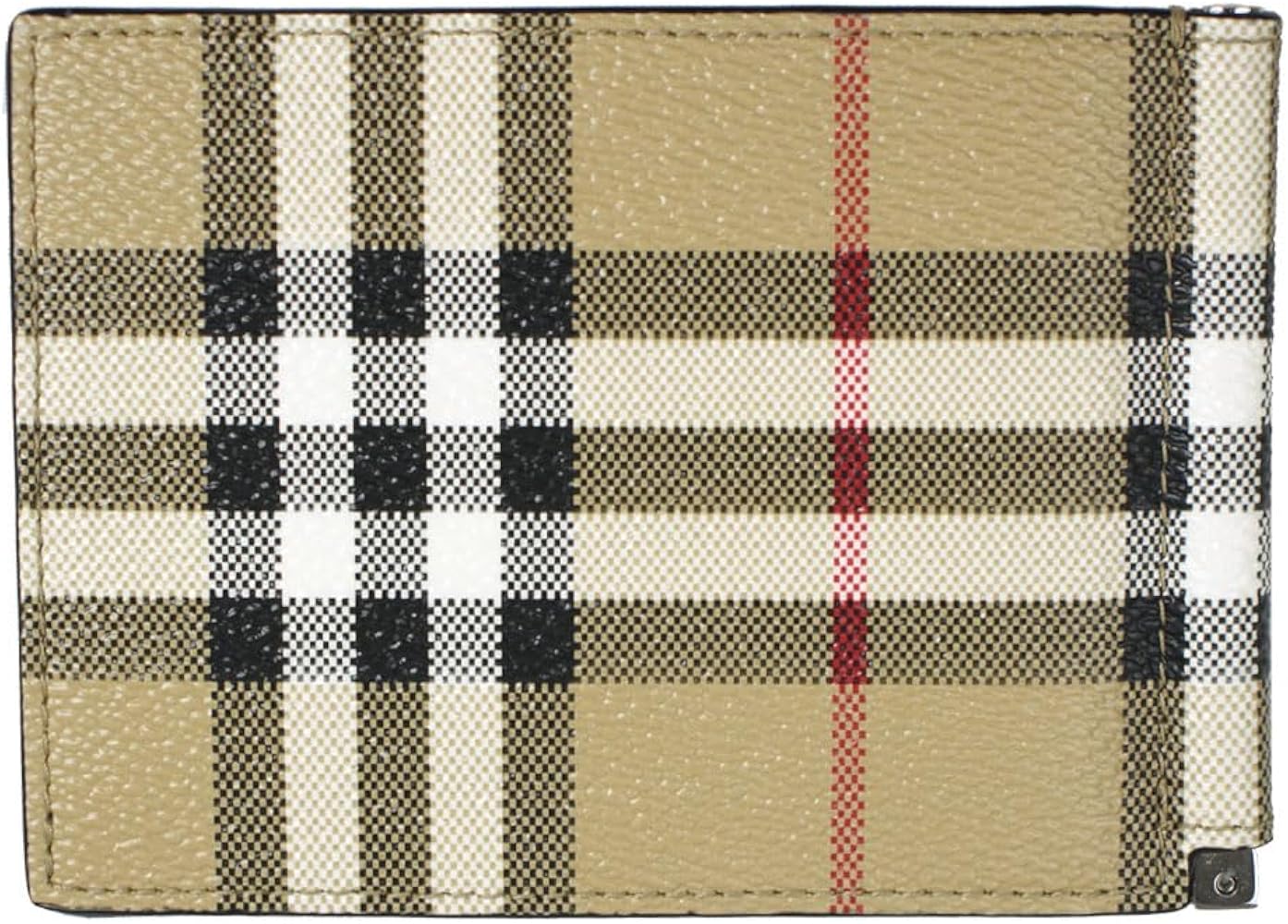 Amazon | [BURBERRY] バーバリー マネークリップ 財布 メンズ チェック