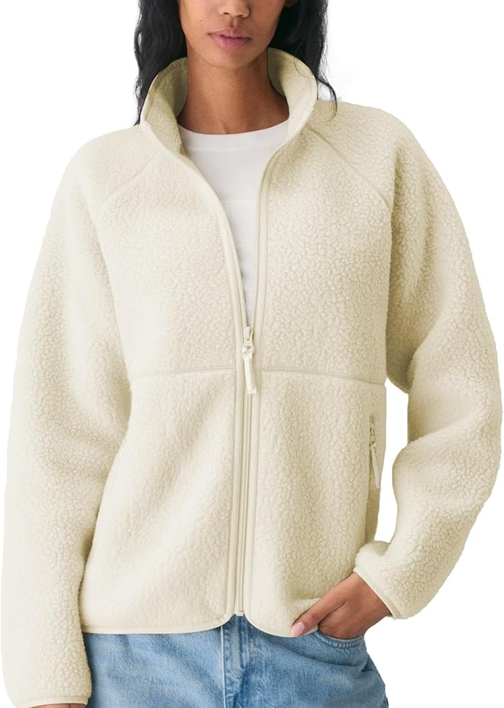 Amazon.com: Songling Women Fleece Jacket Full Zip Warm Fuzzy