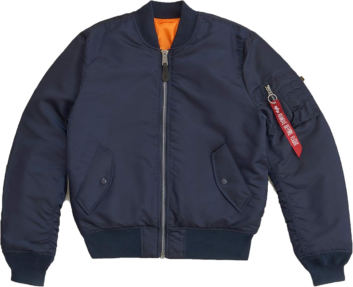 Amazon.co.jp: Alpha IndustriesメンズMA-1 スリムフライトボマー