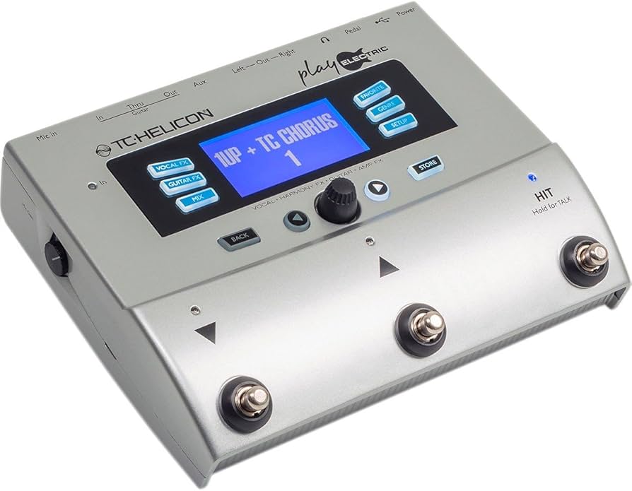 Amazon | TC HELICON ボーカル用 マルチFX & ルーパー PLAY ELECTRIC