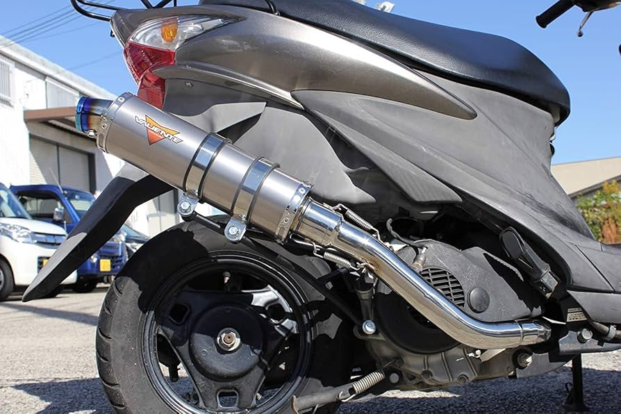 Amazon | アドレスV125S マフラー EBJ-CF4MA 2010年～2013年モデル対応