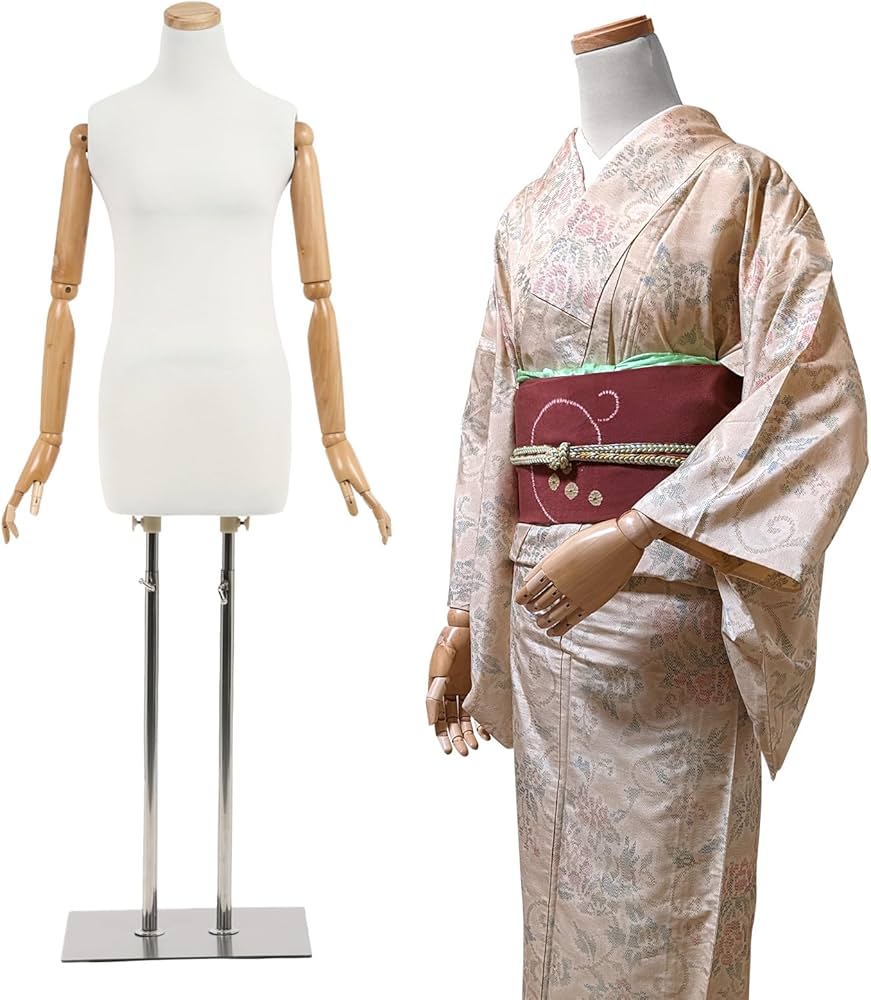 Amazon.co.jp: 【雅】和装 ボディ 指付き 腕付き 和装用 トルソー