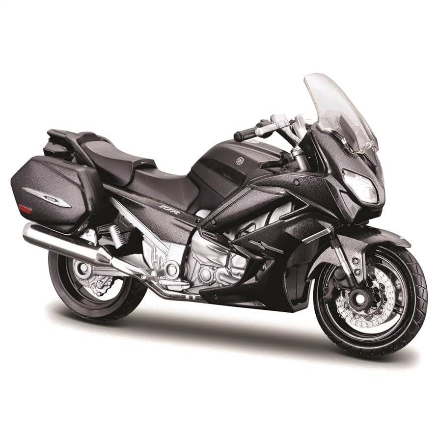 Bburago B18-51085 1:18 Yamaha FJR1300 AS, Assorted Designs and