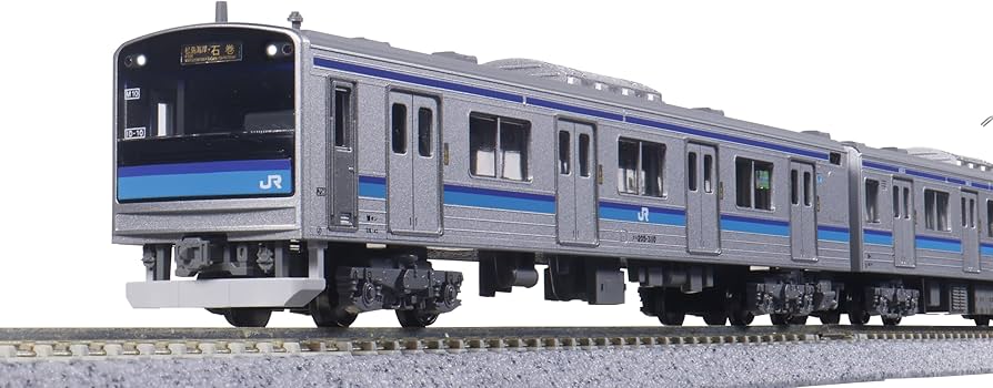 Amazon | KATO Nゲージ 205系3100番台 仙石線色 (1パンタ編成) 4両