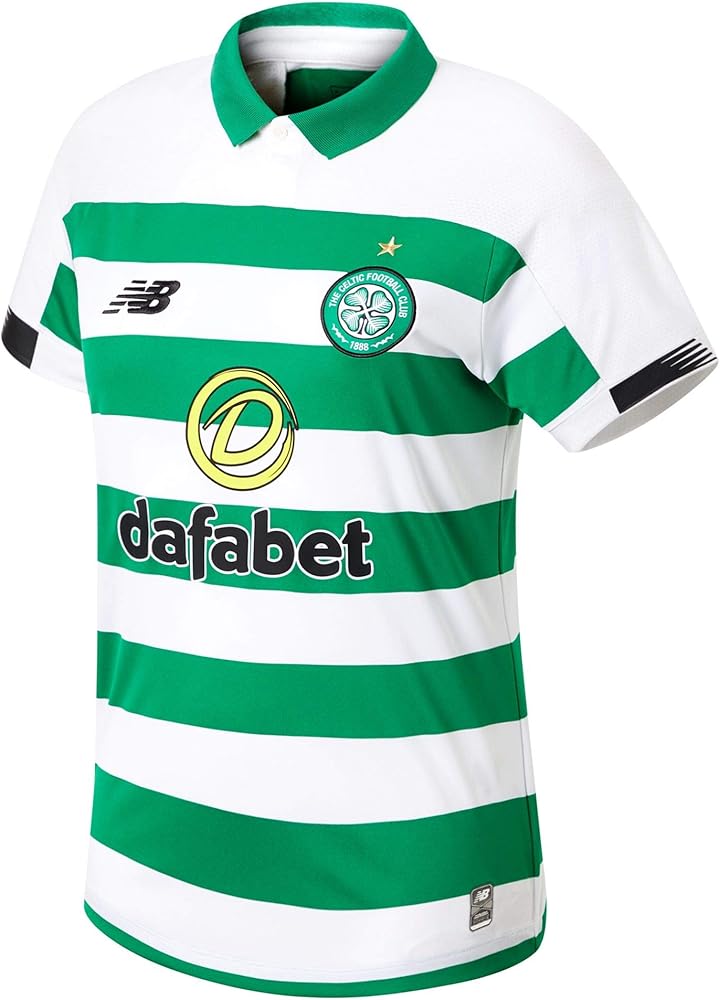 Amazon.com: New Balance Men's Celtic Football Home Jersey, Home, S