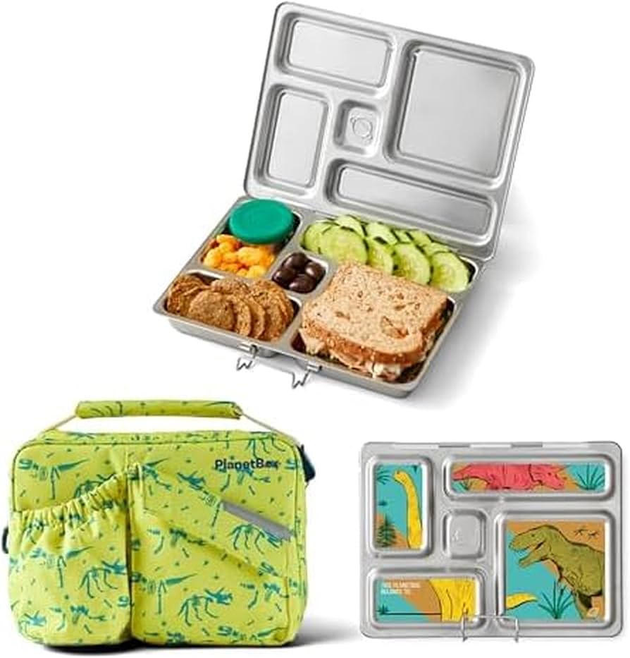 Amazon.com: PlanetBox Rover Stainless Steel Bento Box Style Lunch