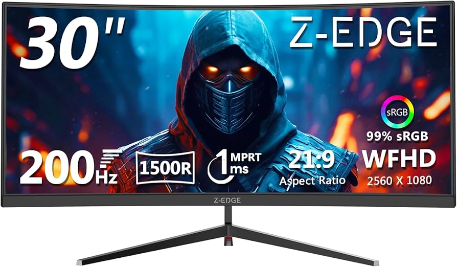 Z-EDGE Monitor 30 Inch 200hz : Amazon.ca: Electronics