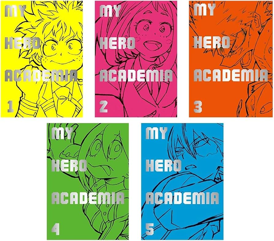 Amazon.co.jp: 僕のヒーローアカデミア 全巻セット(Vol.1~5) 【DVD