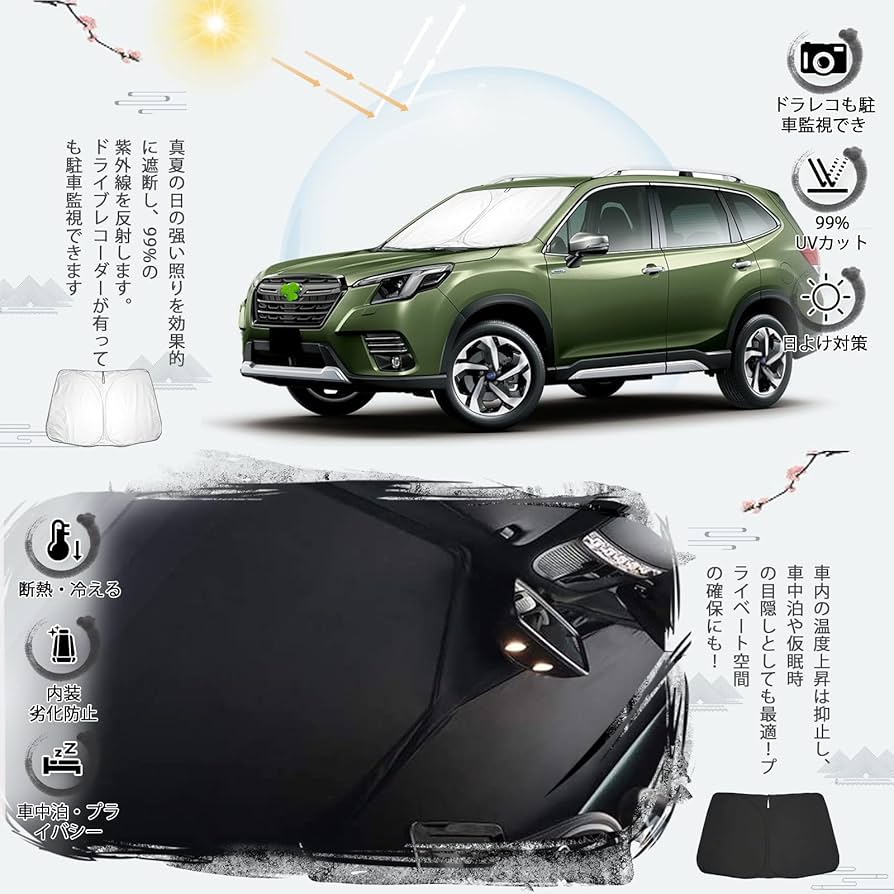 Amazon.co.jp: ruiya スバル フォレスター SK系 SKE SK9 専用