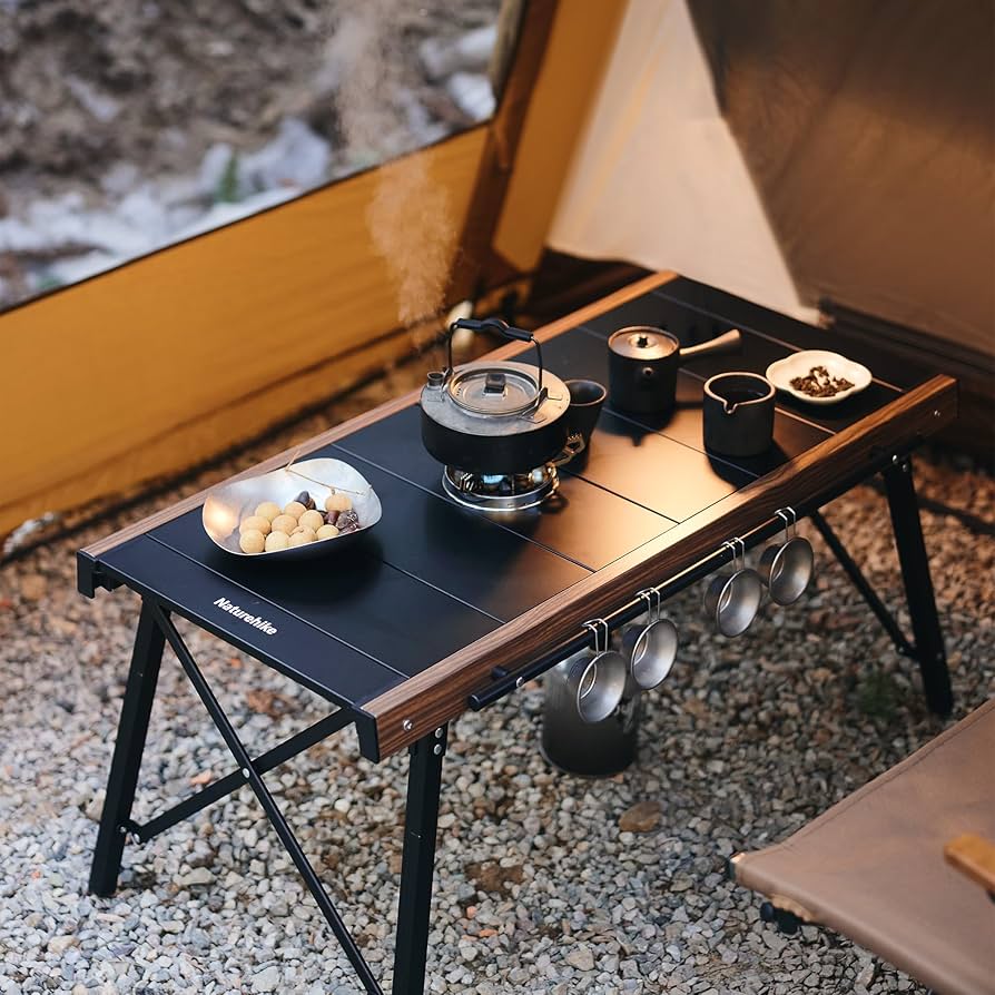 Amazon.com: Naturehike Folding IGT Camping Table with Stove