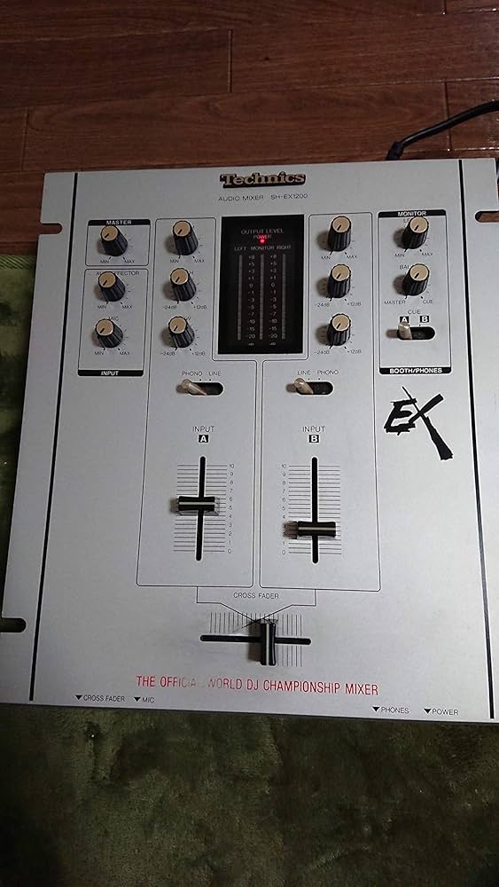 Technics テクニクス SH-DX1200 縦フェーダーオーバーホール Technics