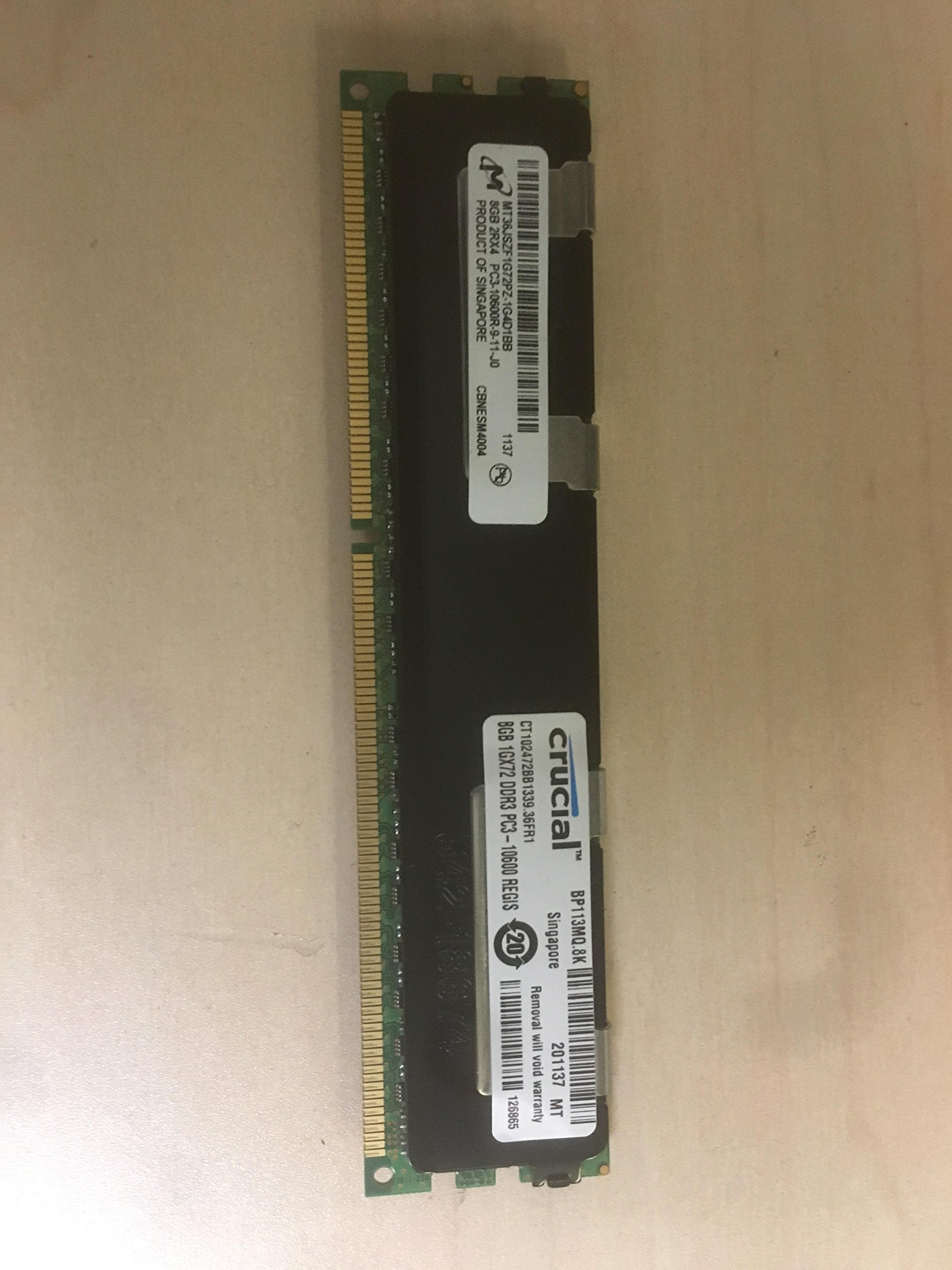 Micron MT36JSZF1G72PZ-1G4D1DD 8GB Server DIMM DDR3 PC10600(1333