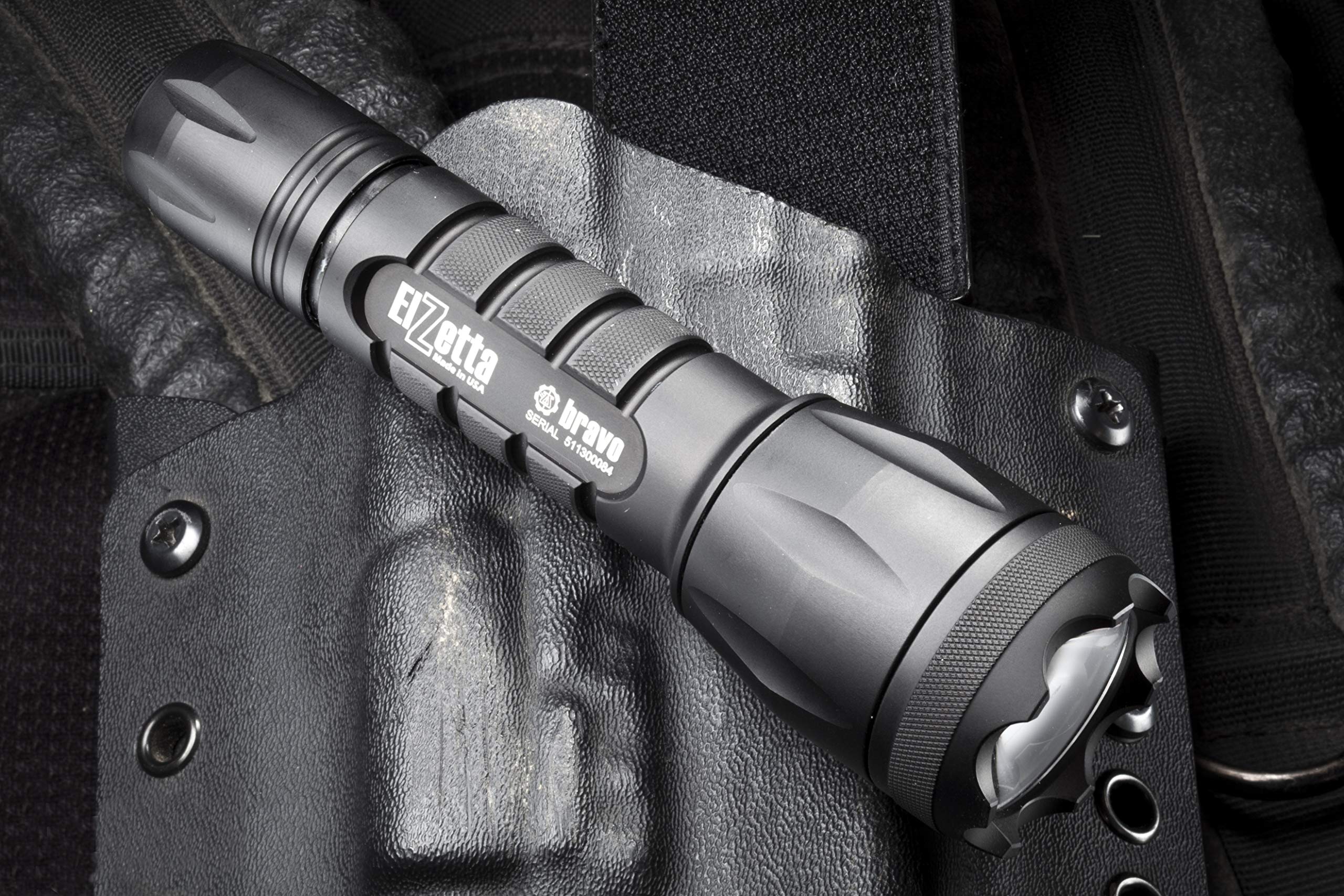 Amazon.co.jp: Elzetta Bravo B-333:2Cell 懐中電灯、クレネルベゼル