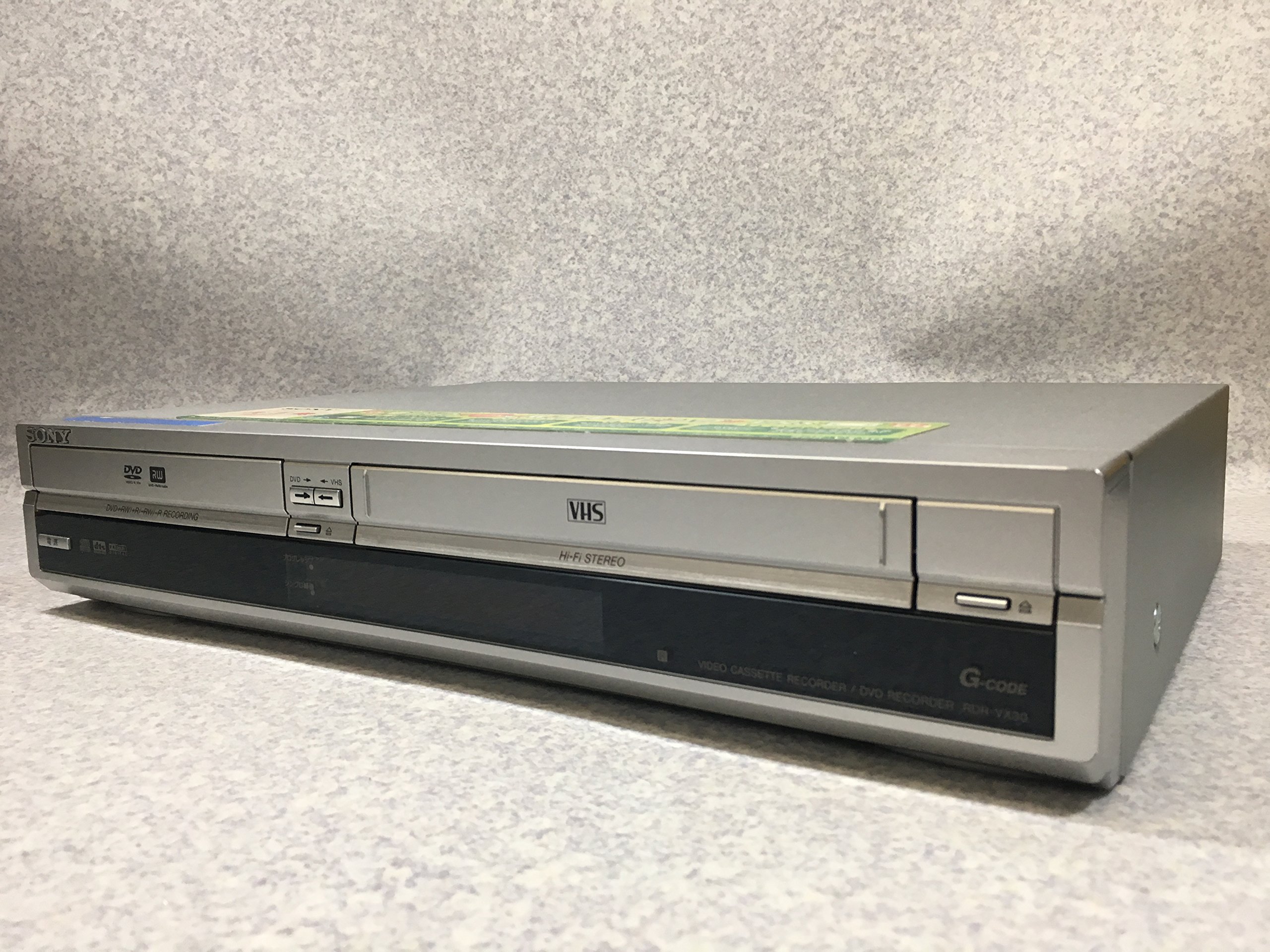 Amazon | SONY スゴ録 RDR-VX30 VHSビデオ一体型DVDレコーダー | Sony