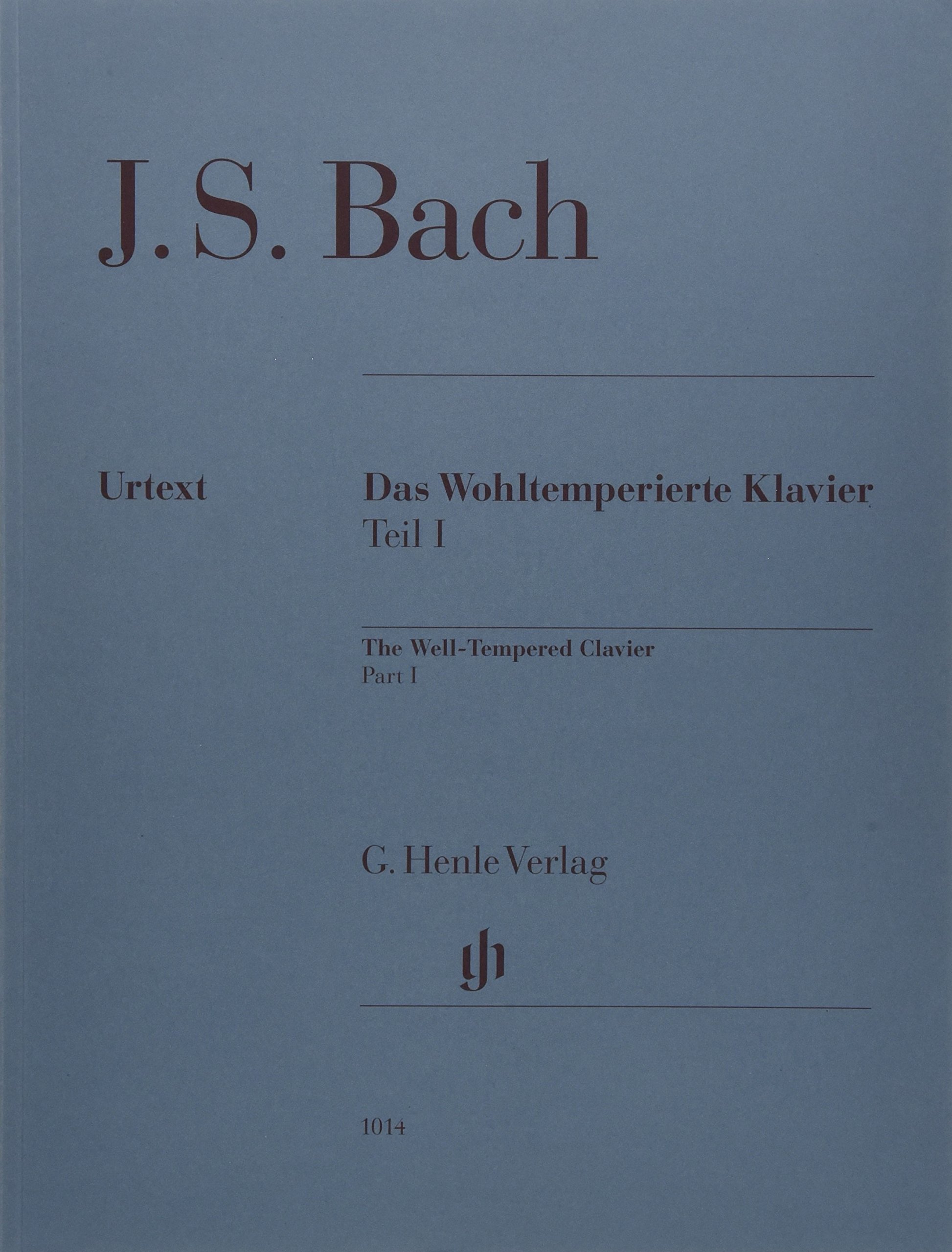 バッハ: 平均律クラヴィーア曲集 第1巻 BWV 846-869/ヘンレ社/ピアノ