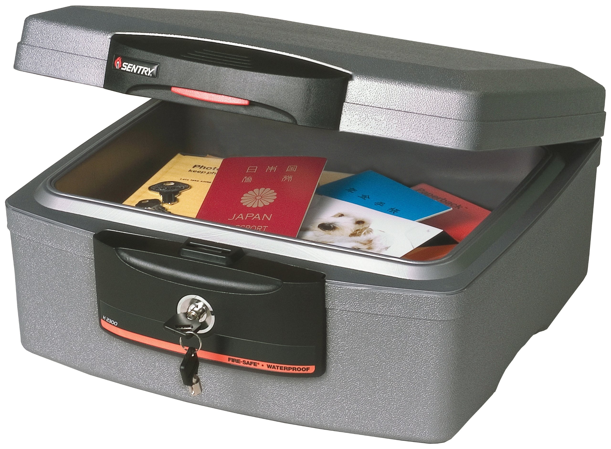 Amazon.co.jp: Sentry ポータブル耐火・防水保管庫(30分耐火) A4サイズ
