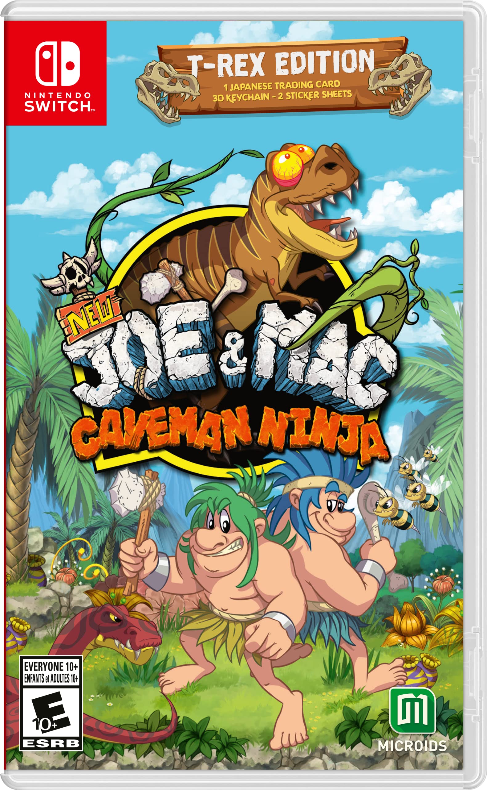 Amazon.com: New Joe and Mac: Caveman Ninja T-Rex Edition Nintendo