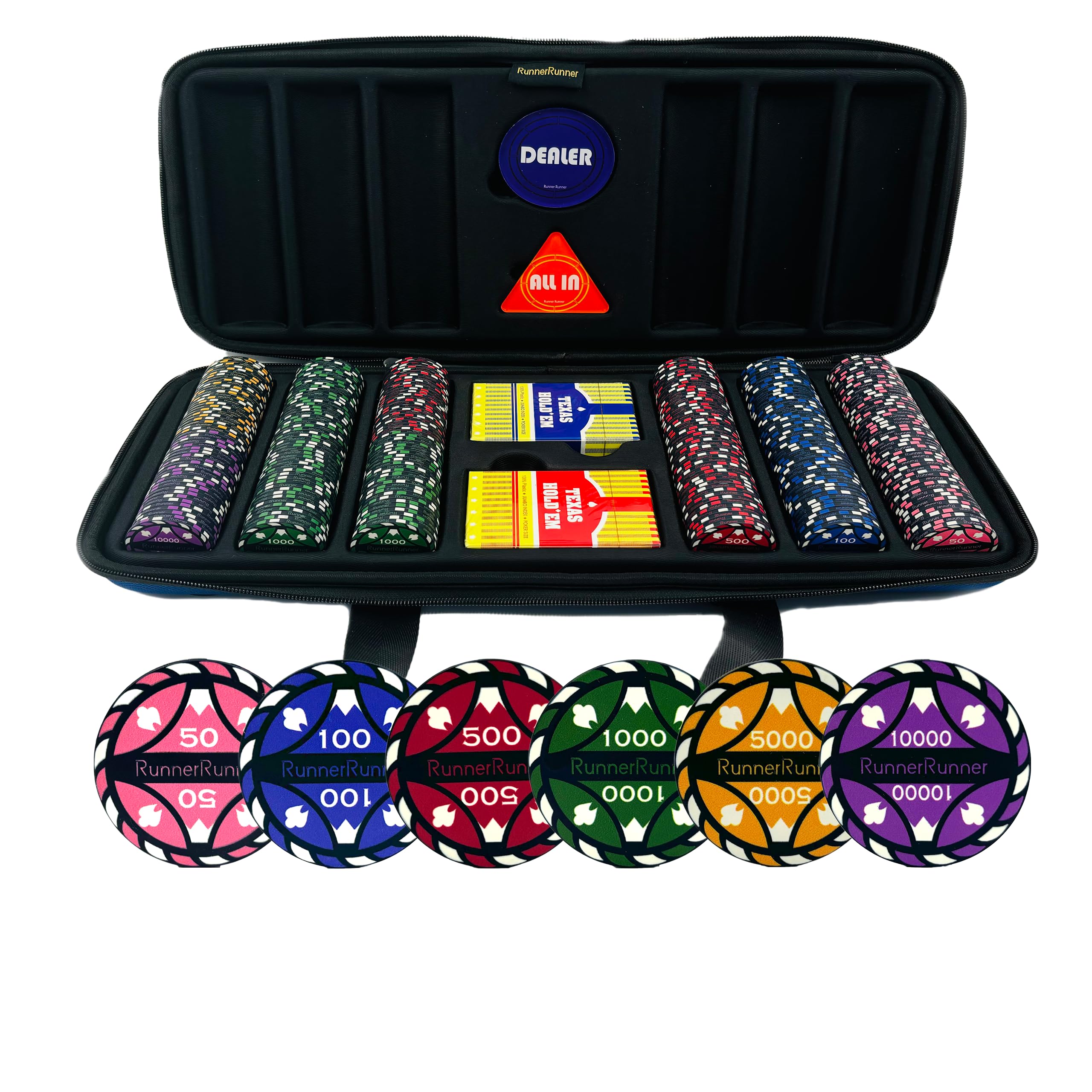 Amazon | [RunnerRunner] 富士山| セラミックポーカーチップセット 300