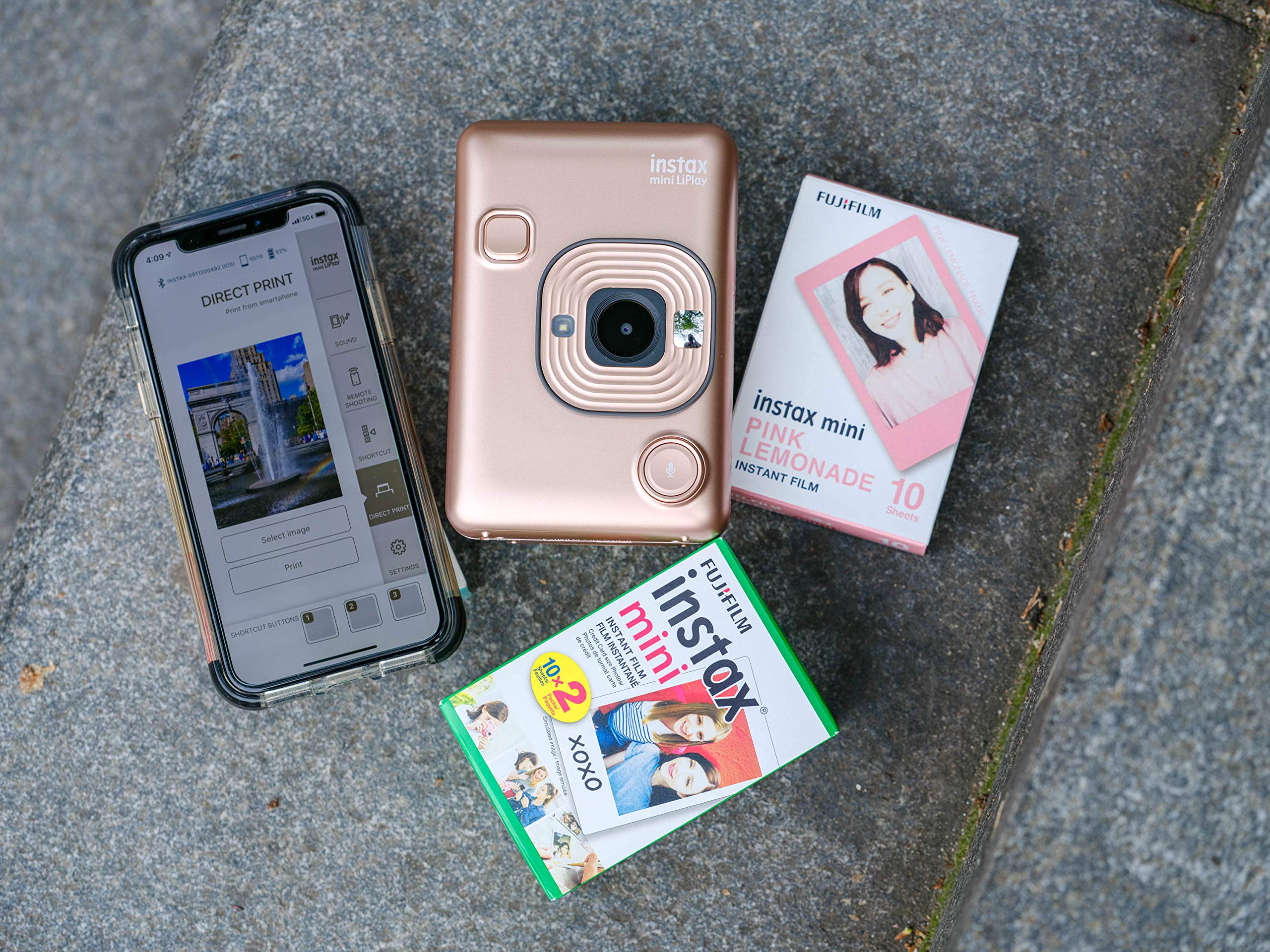 Amazon.com : Fujifilm Instax Mini Liplay Hybrid Instant Camera