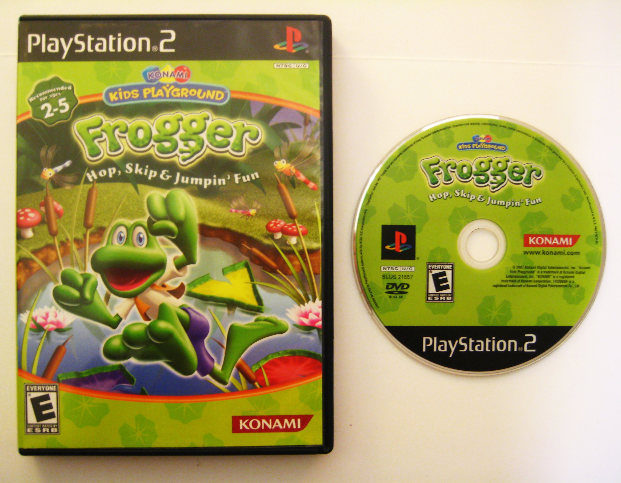Amazon.com: Konami Kids Playground: Frogger Hop, Skip, & Jumpin