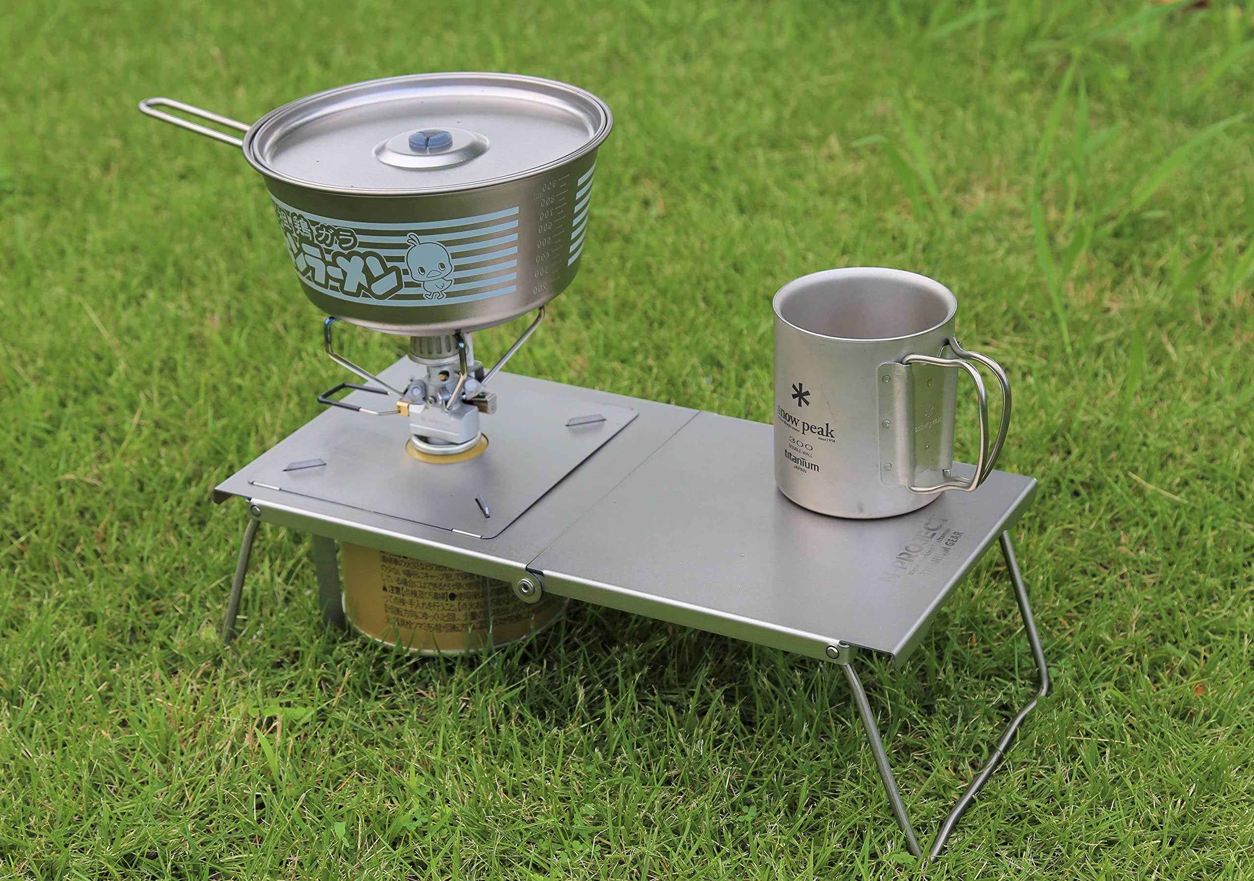 Amazon | N-project OD缶バーナー専用 遮熱テーブル ・ 軽量コンパクト