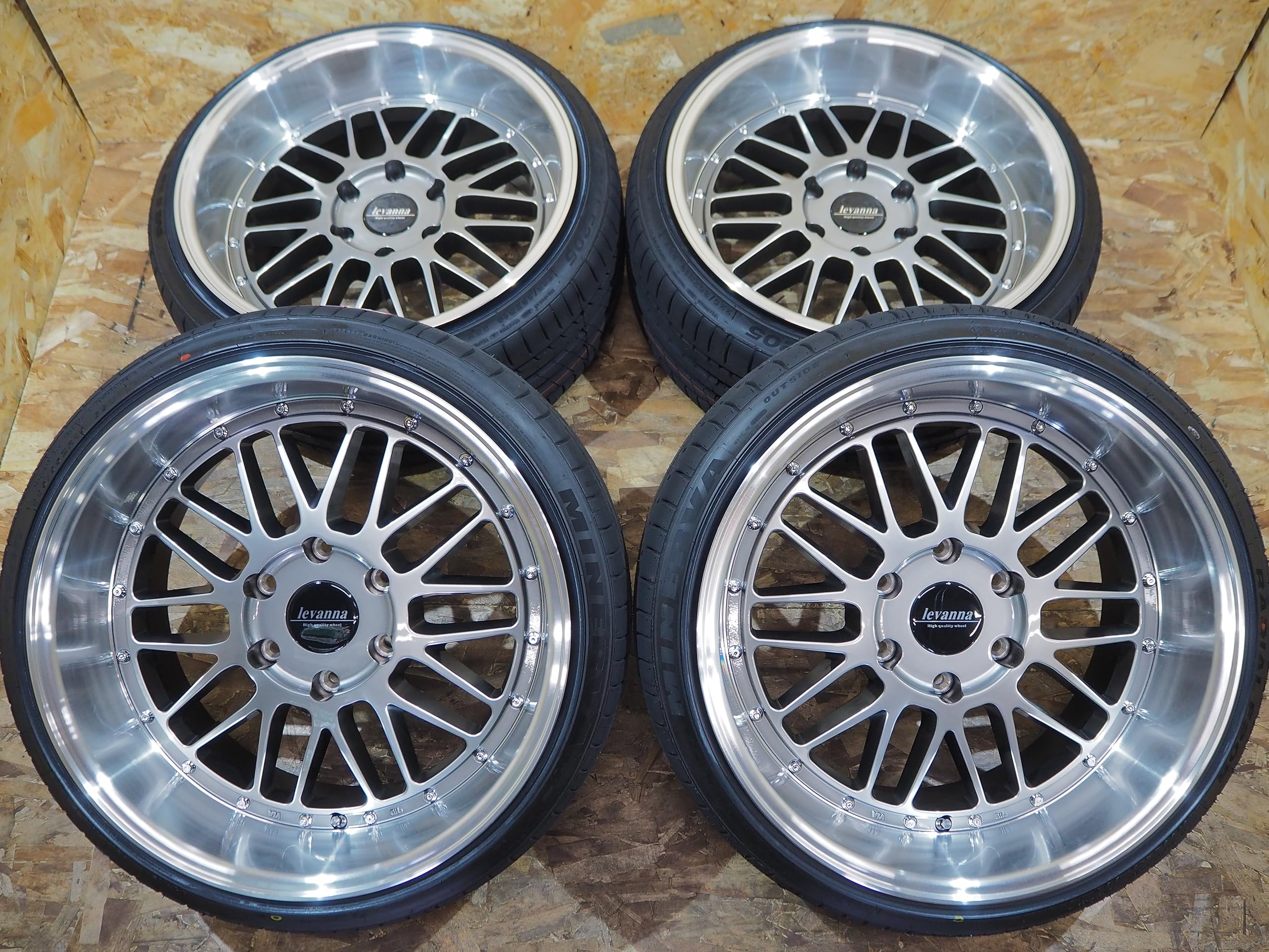 Amazon.co.jp: 輸入タイヤ付き levanna V10 LTH レヴァンナ エルティー