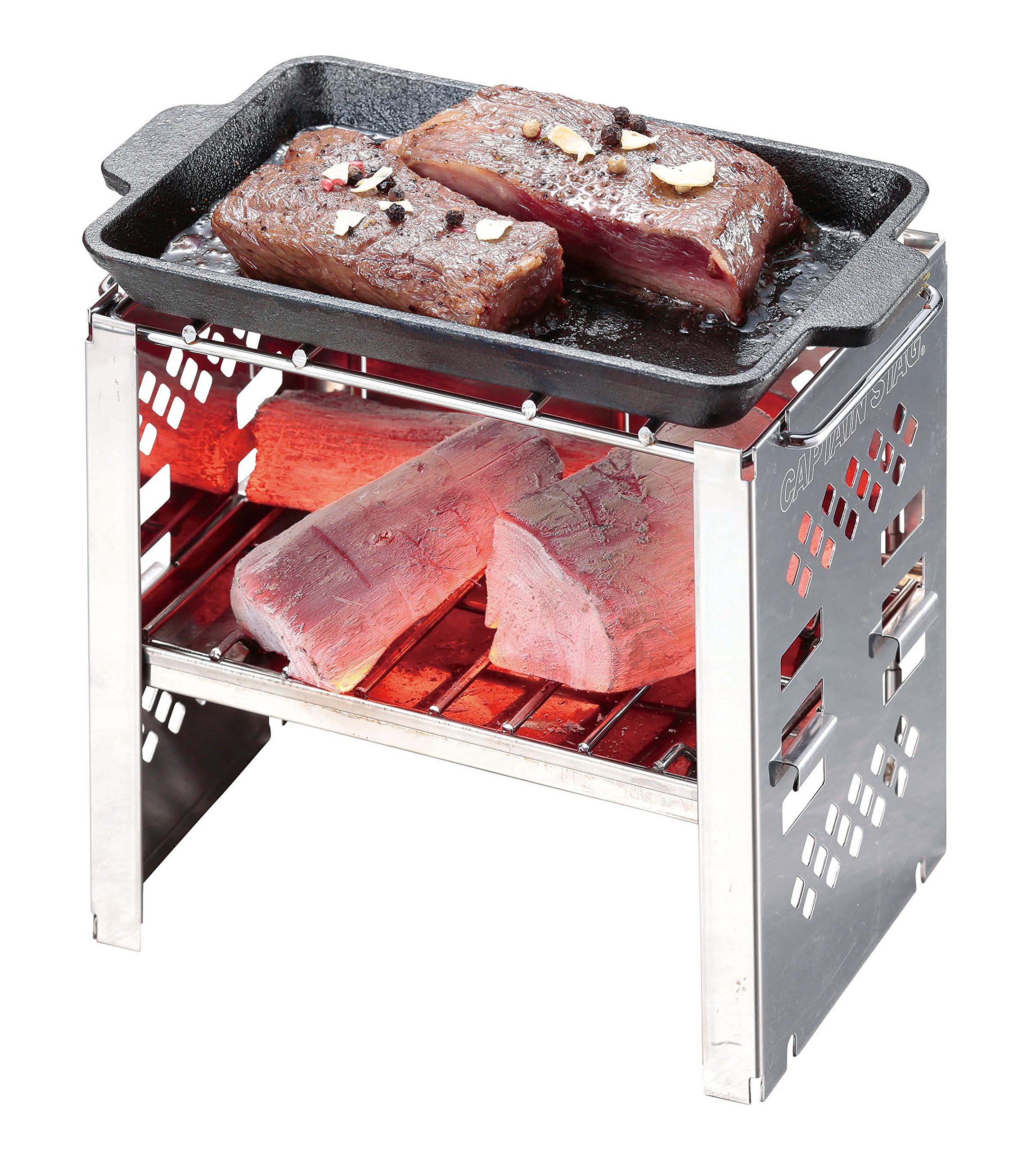Amazon | キャプテンスタッグ(CAPTAIN STAG) バーベキューコンロ 焚火