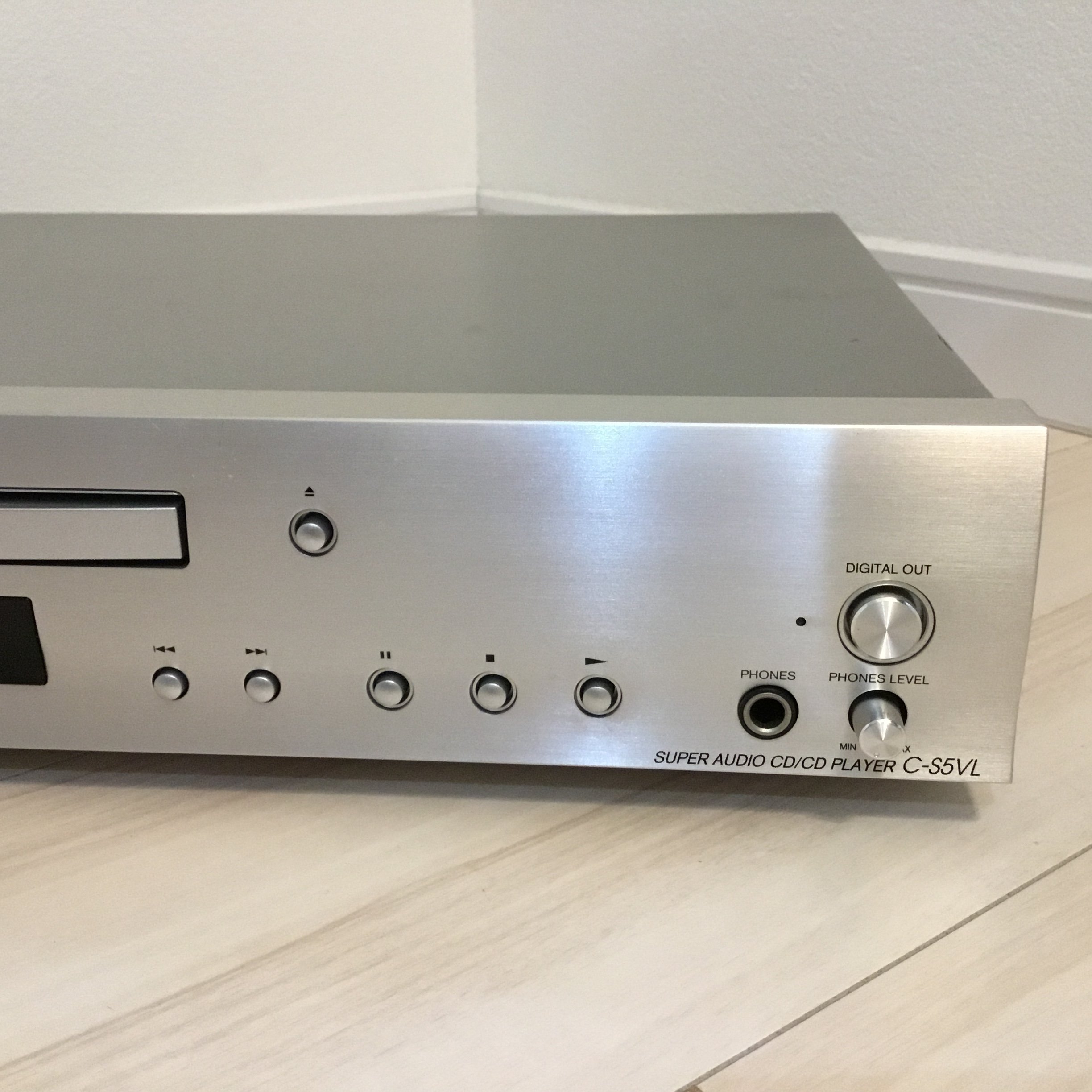 Amazon.co.jp: ONKYO スーパーオーディオCD/CDプレーヤー C-S5VL(S