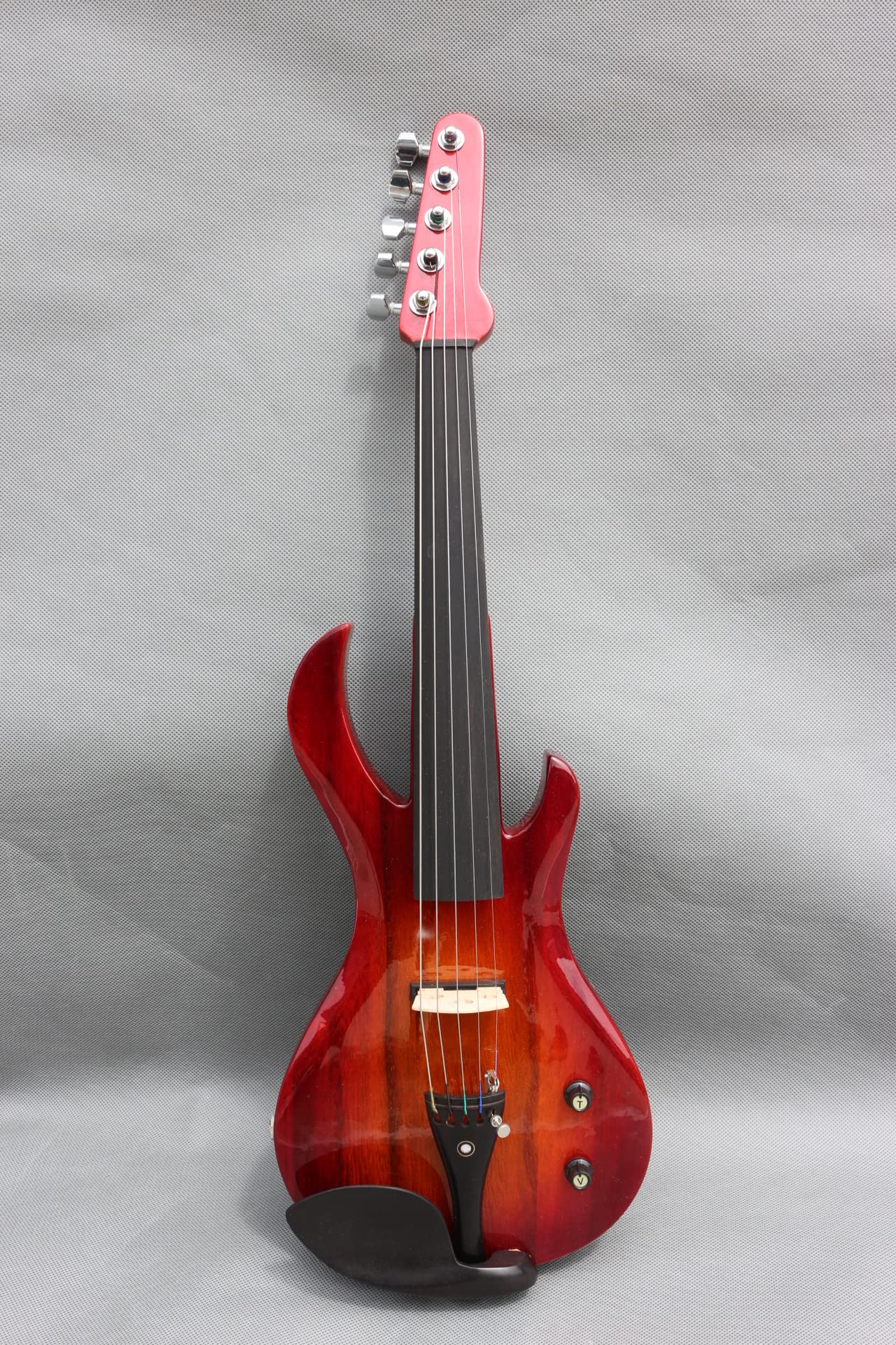 Amazon | Yinfente 5弦 バイオリン 4/4 エレキバイオリン ギター型