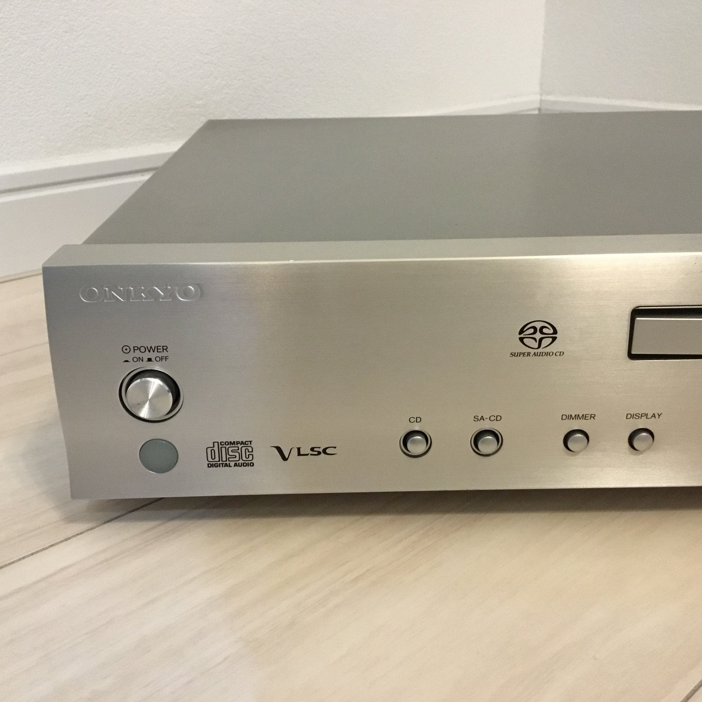 Amazon.co.jp: ONKYO スーパーオーディオCD/CDプレーヤー C-S5VL(S