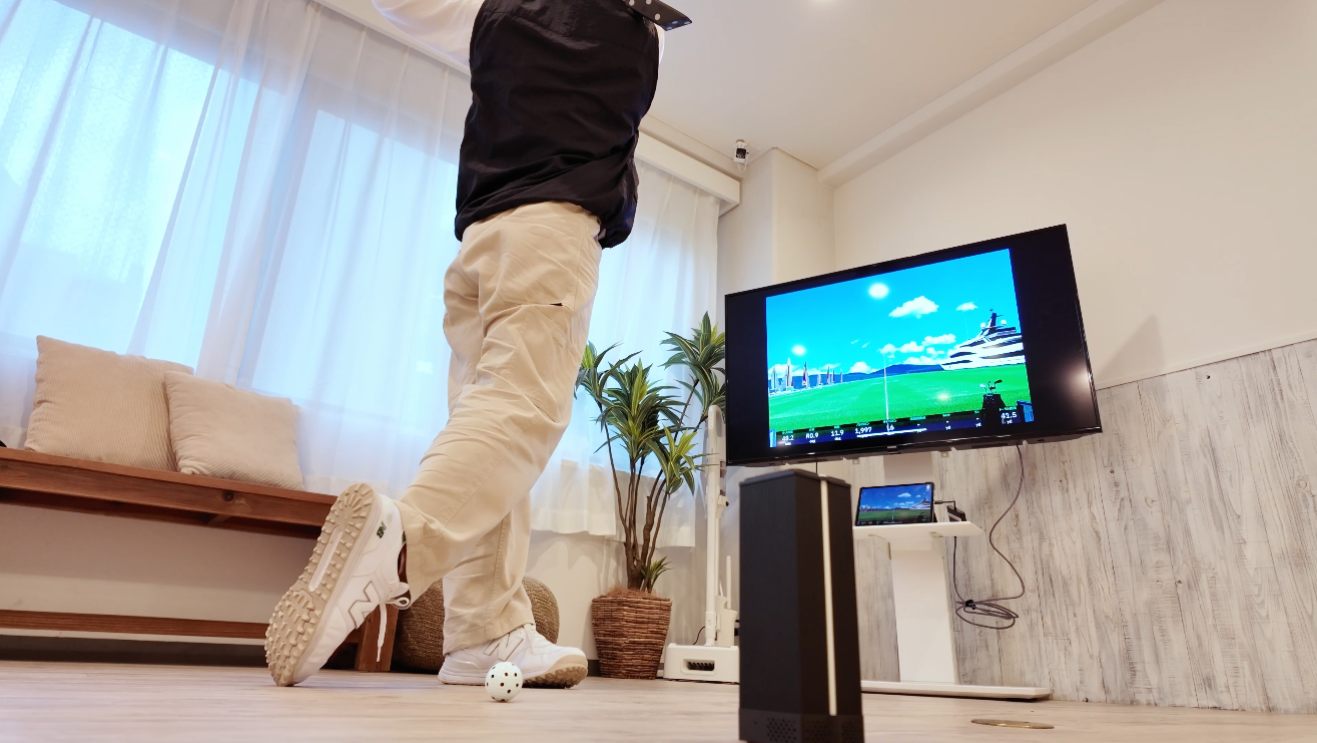 Amazon | スクエアゴルフ(SQUARE GOLF) ゴルフシミュレーター スクエア
