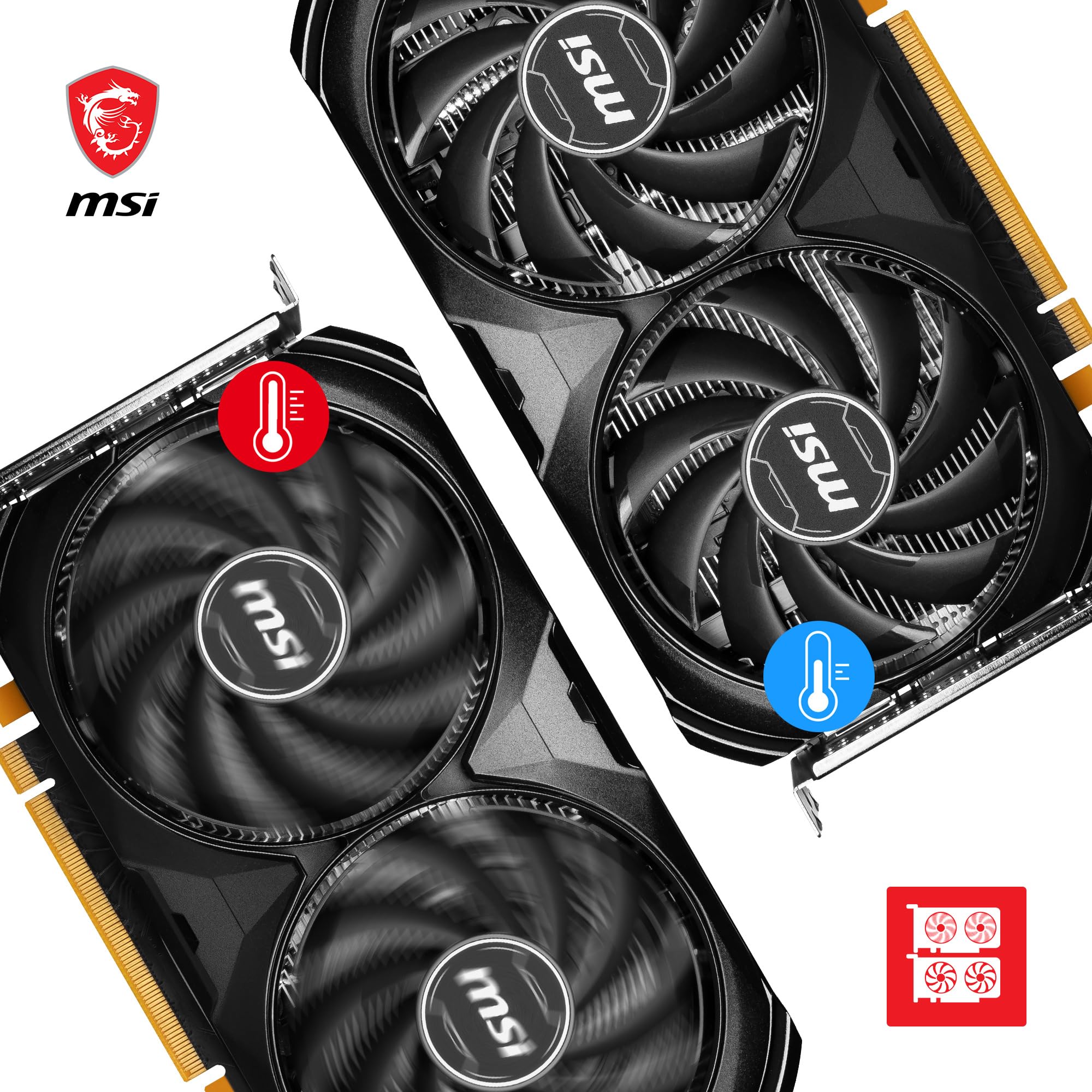 Amazon.com: MSI GeForce RTX 4060 Ventus 2X Black 8G OC Gaming