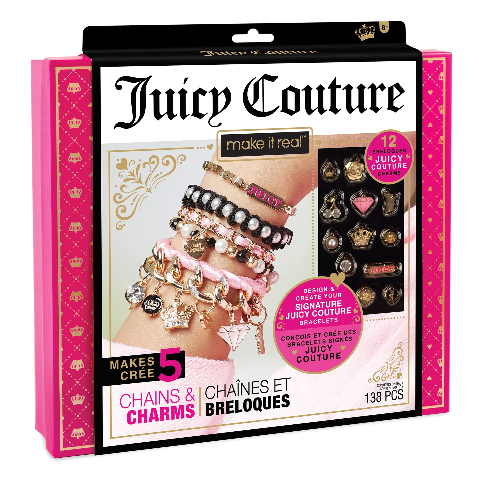 Amazon | Make It Real - Juicy Couture Chains & Charms. DIY Charm