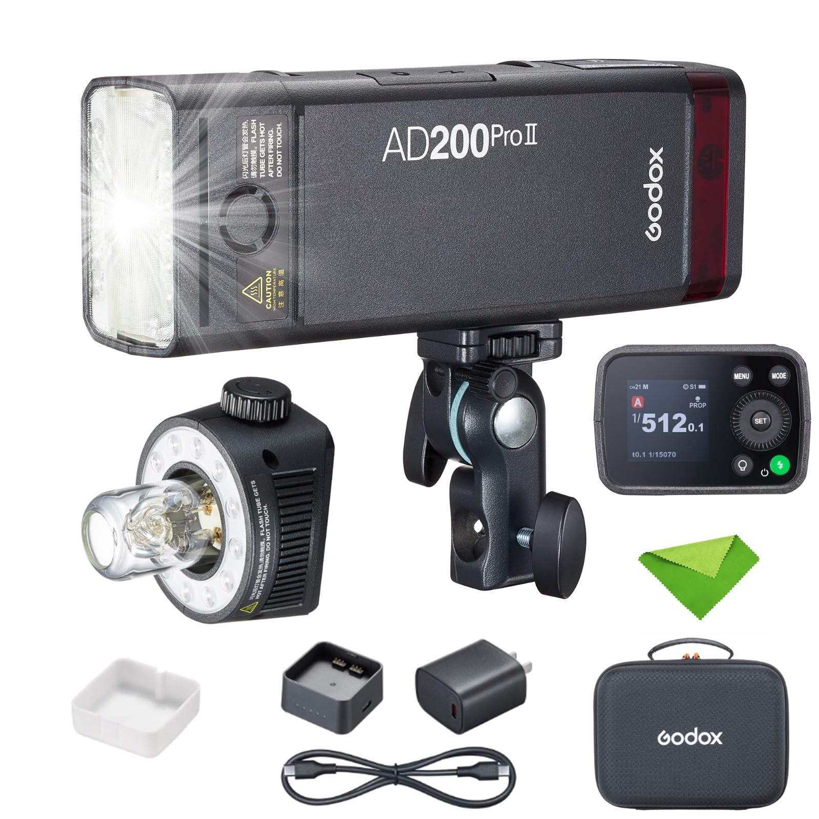 Amazon | 【Godox正規代理店＆日本語取扱説明書】GODOX AD200 Pro II