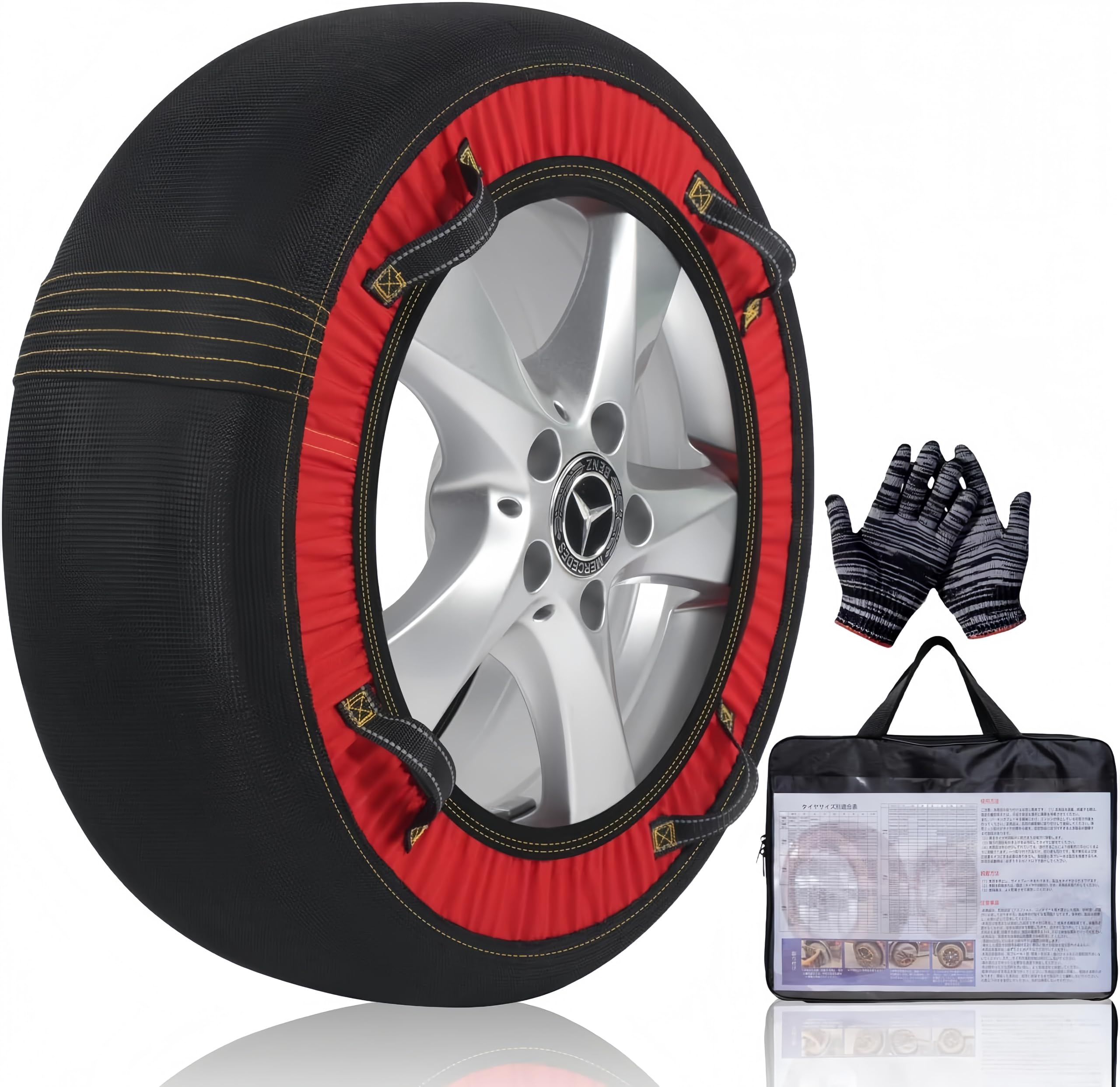 Amazon.co.jp: SIXCOM 2025新改良 【正規品】 布製 タイヤチェーン