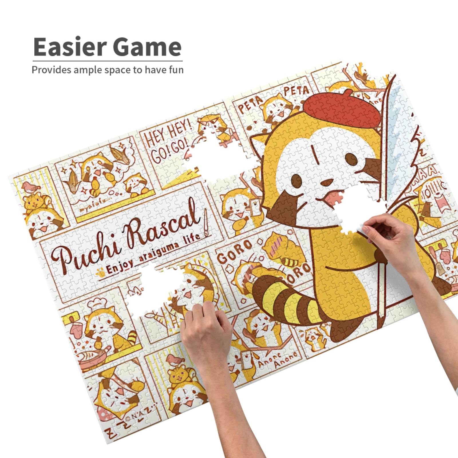 Amazon.co.jp: あらいぐまラスカル ジグソーパズル 木製 1000ピース
