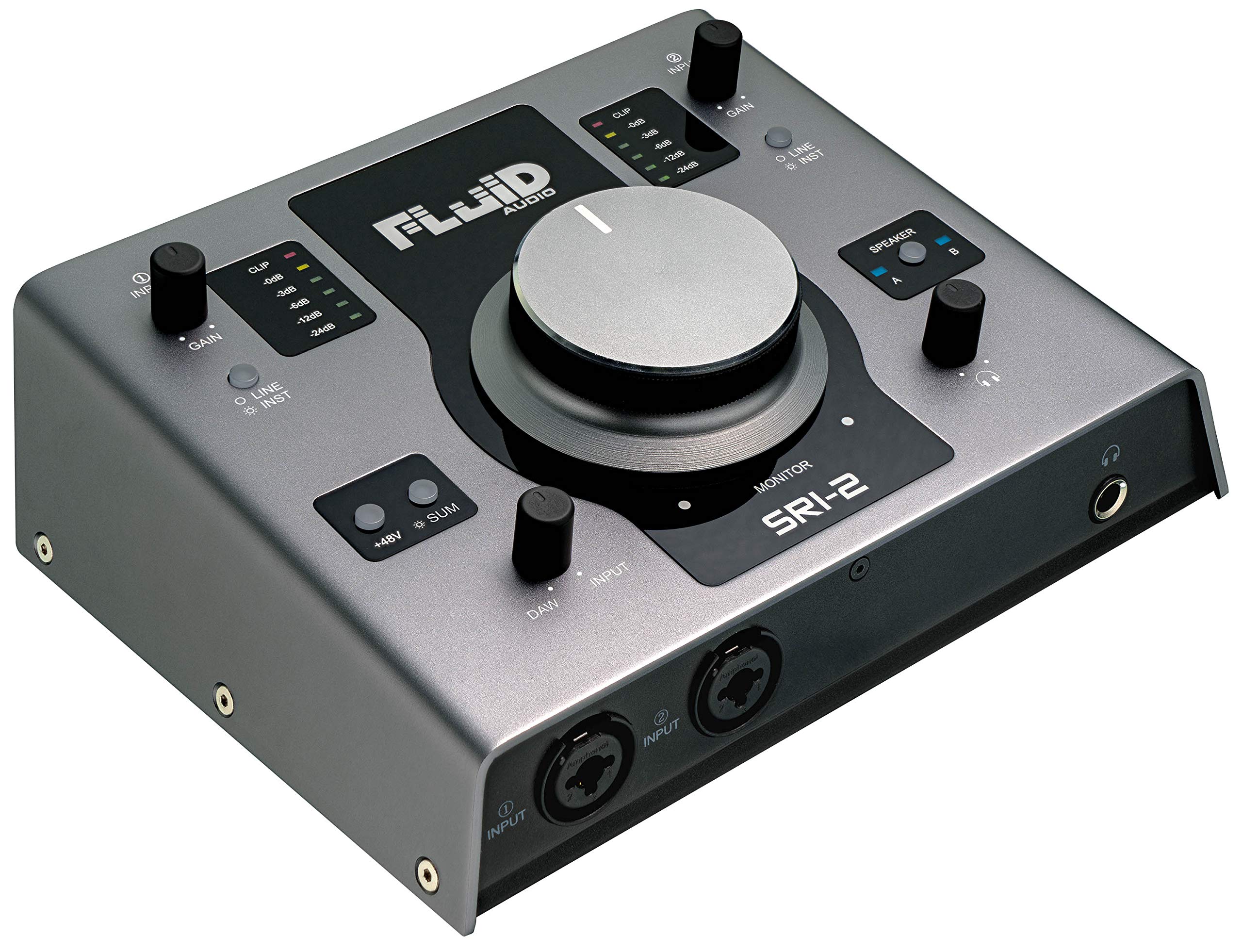 Amazon.co.jp: Fluid Audio SRI-2 オーディオインターフェース 2入力 2