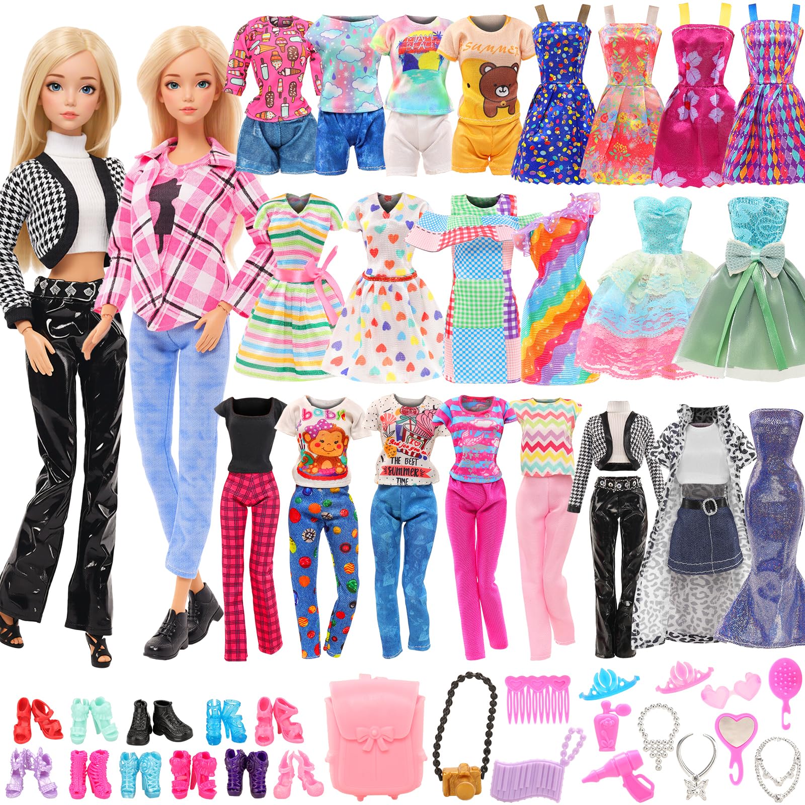 Amazon.com: Barwa Lot 36 Items 3 Fashion Dresses 3 Casual Tops and