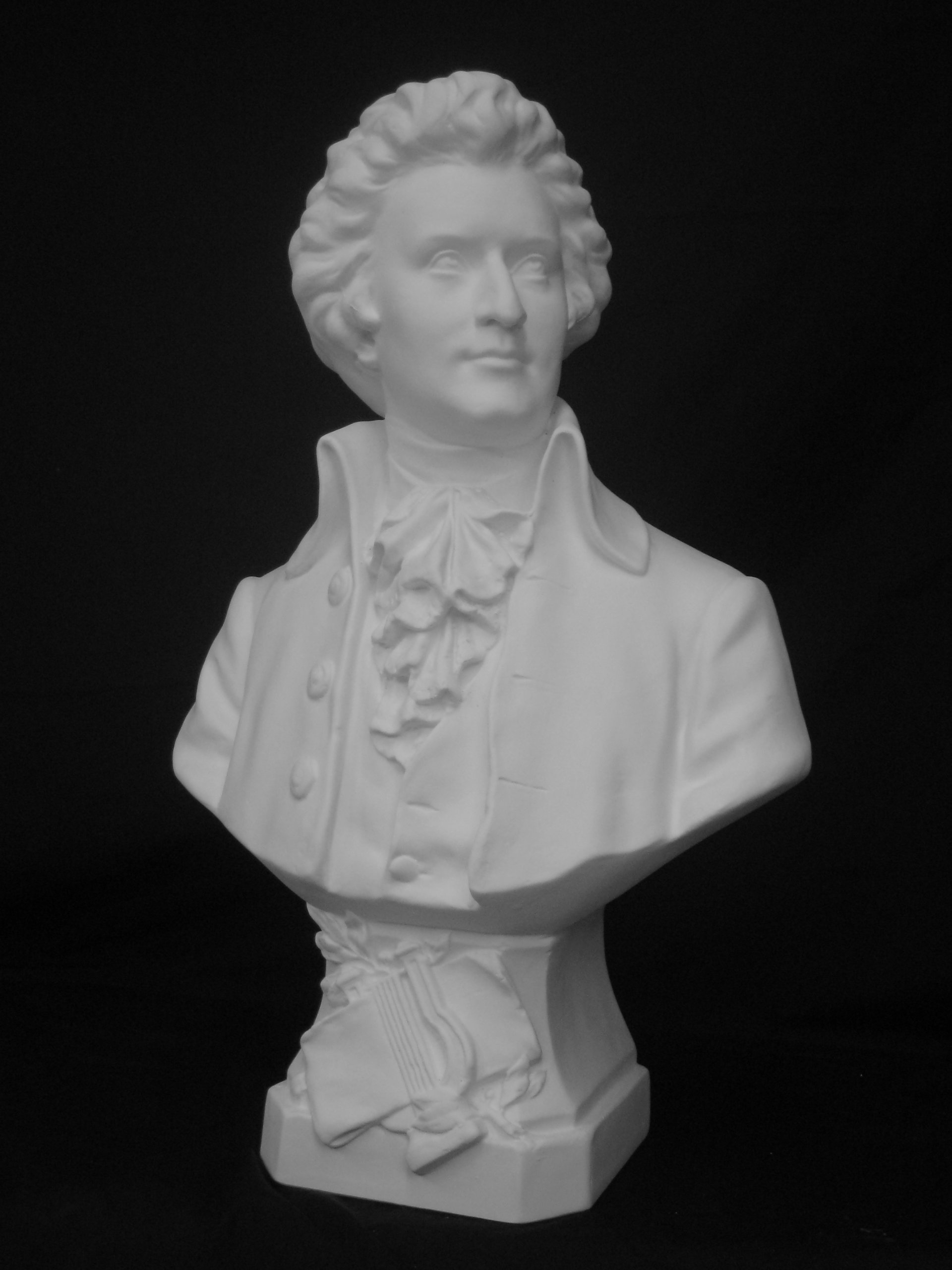 Amazon.co.jp: 石膏像 K－190 モーツァルト胸像（特大） H