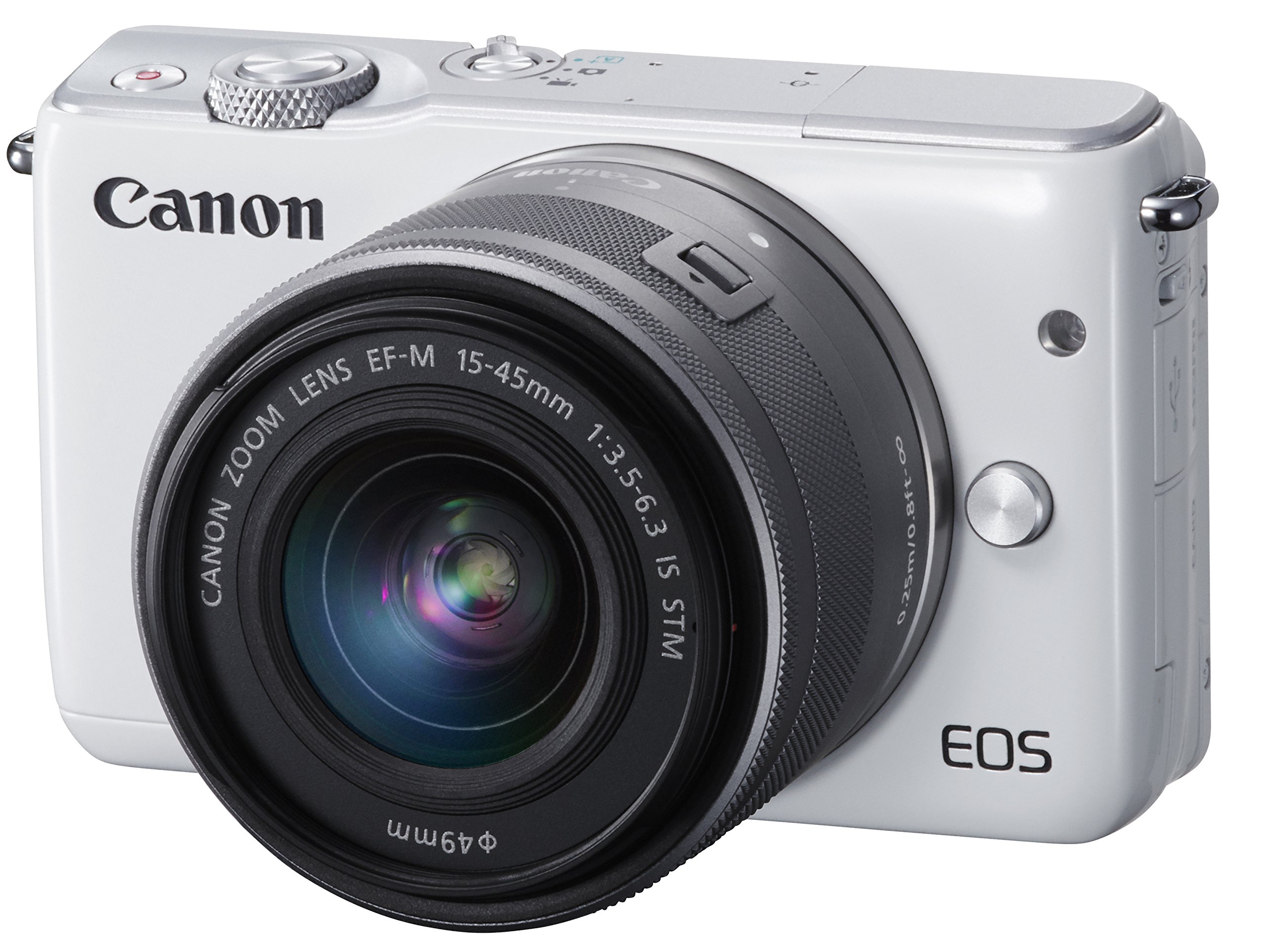Amazon | Canon ミラーレス一眼カメラ EOS M10 レンズキット(ホワイト