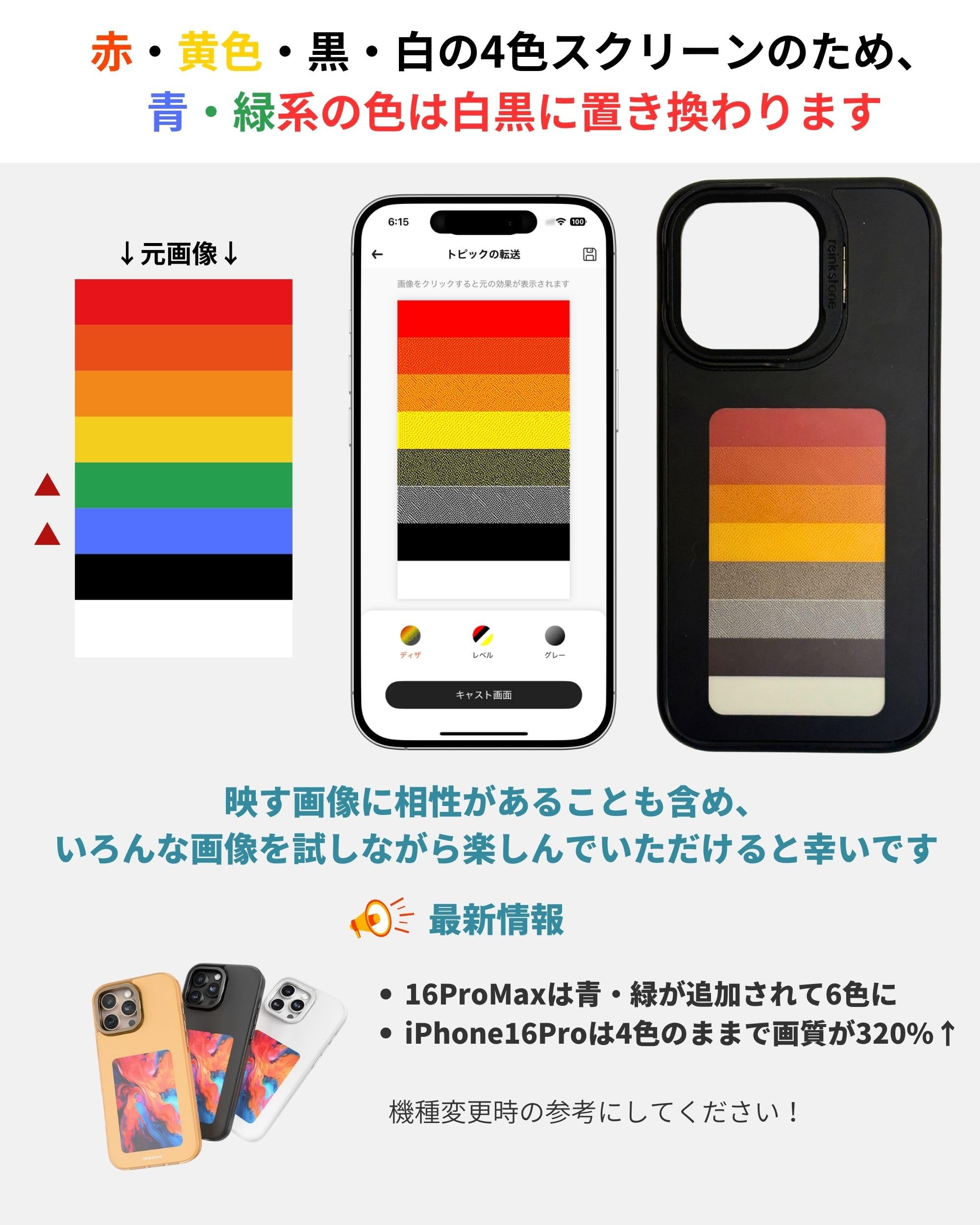 Amazon.co.jp: Reinkstone Reink Case C1 iPhone アプリ操作で、ケース