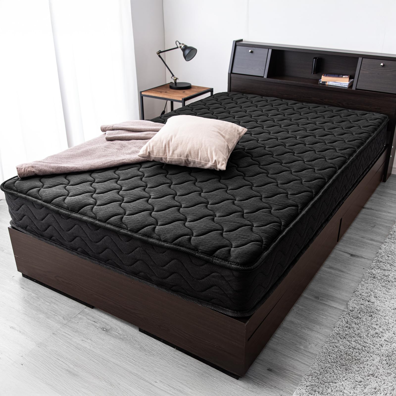 Amazon.co.jp: タンスのゲン マットレス シングル 極厚22cm 線径2.3mm