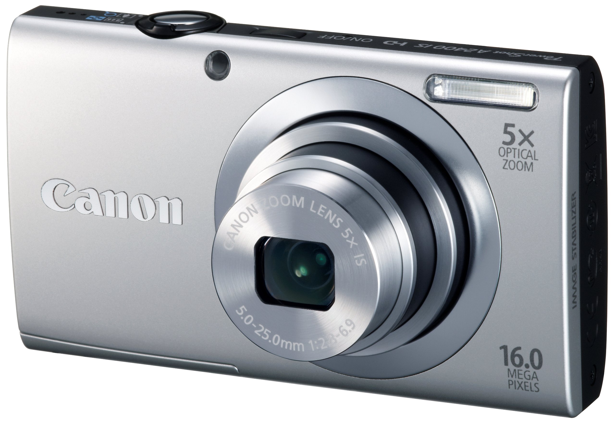 Amazon | Canon デジタルカメラ PowerShot A2400IS シルバー 1600万