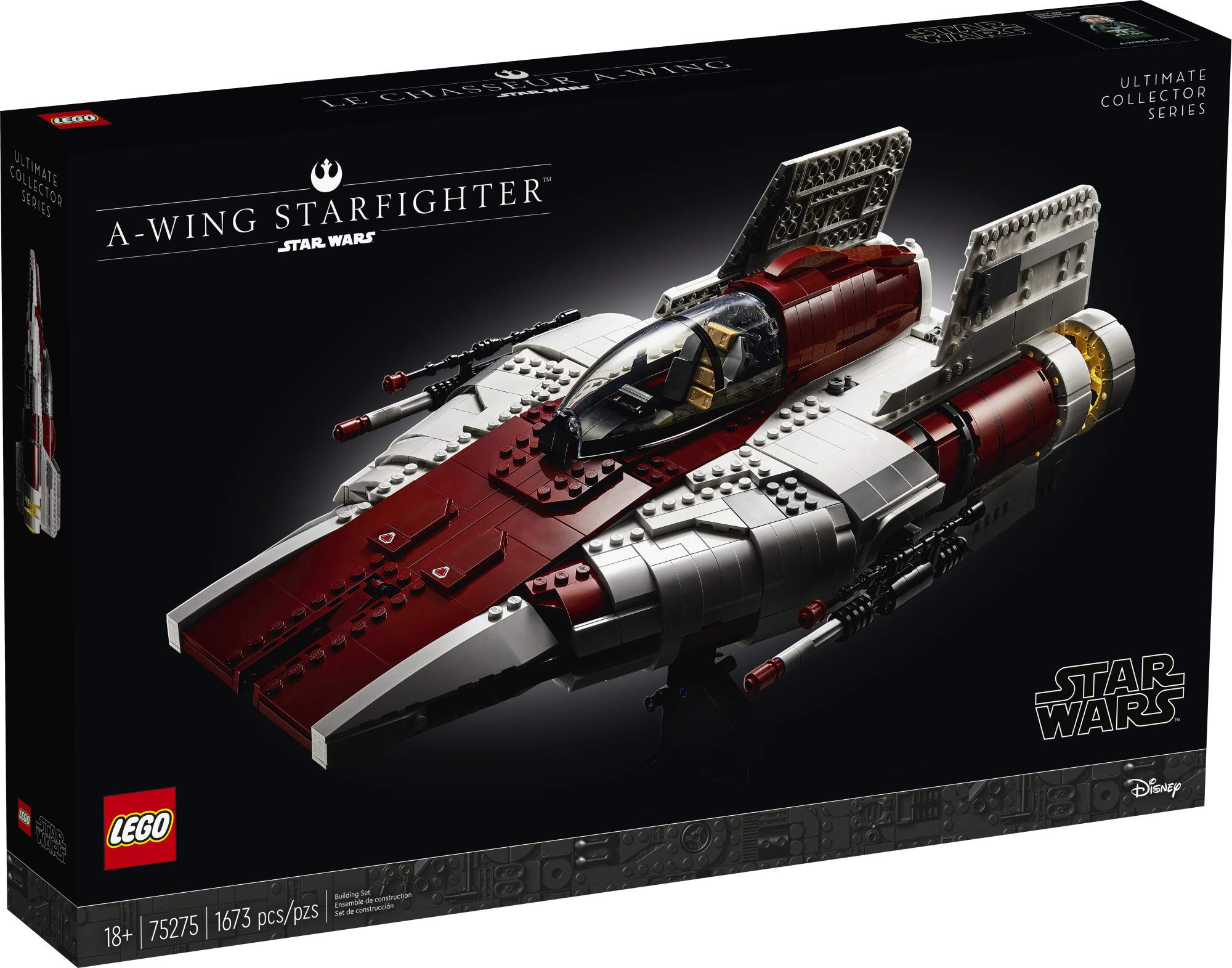 Amazon.co.jp: LEGO Star Wars A-wing Starfighter 75275 Building Kit